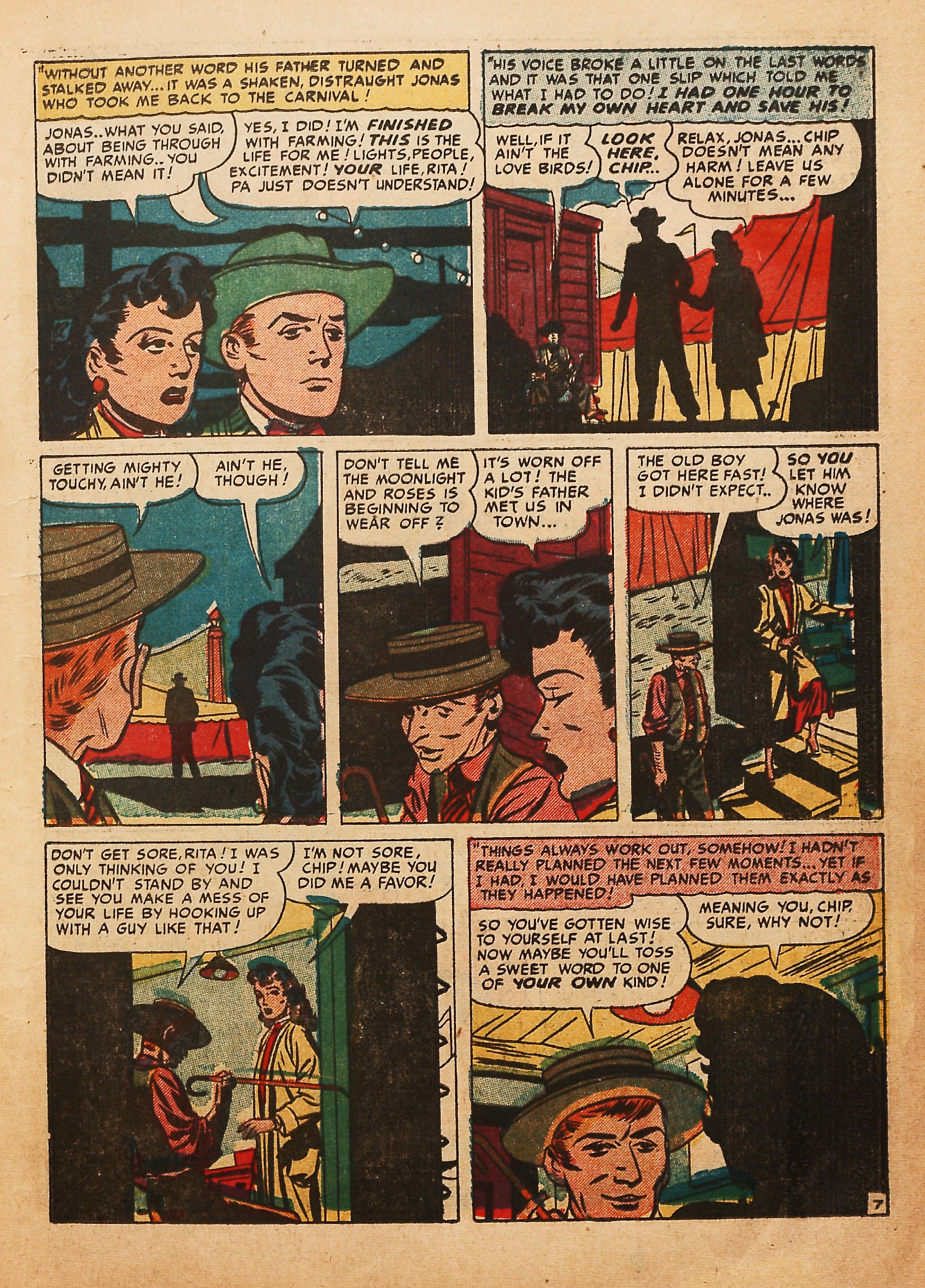 Read online Young Love (1949) comic -  Issue #7 - 9