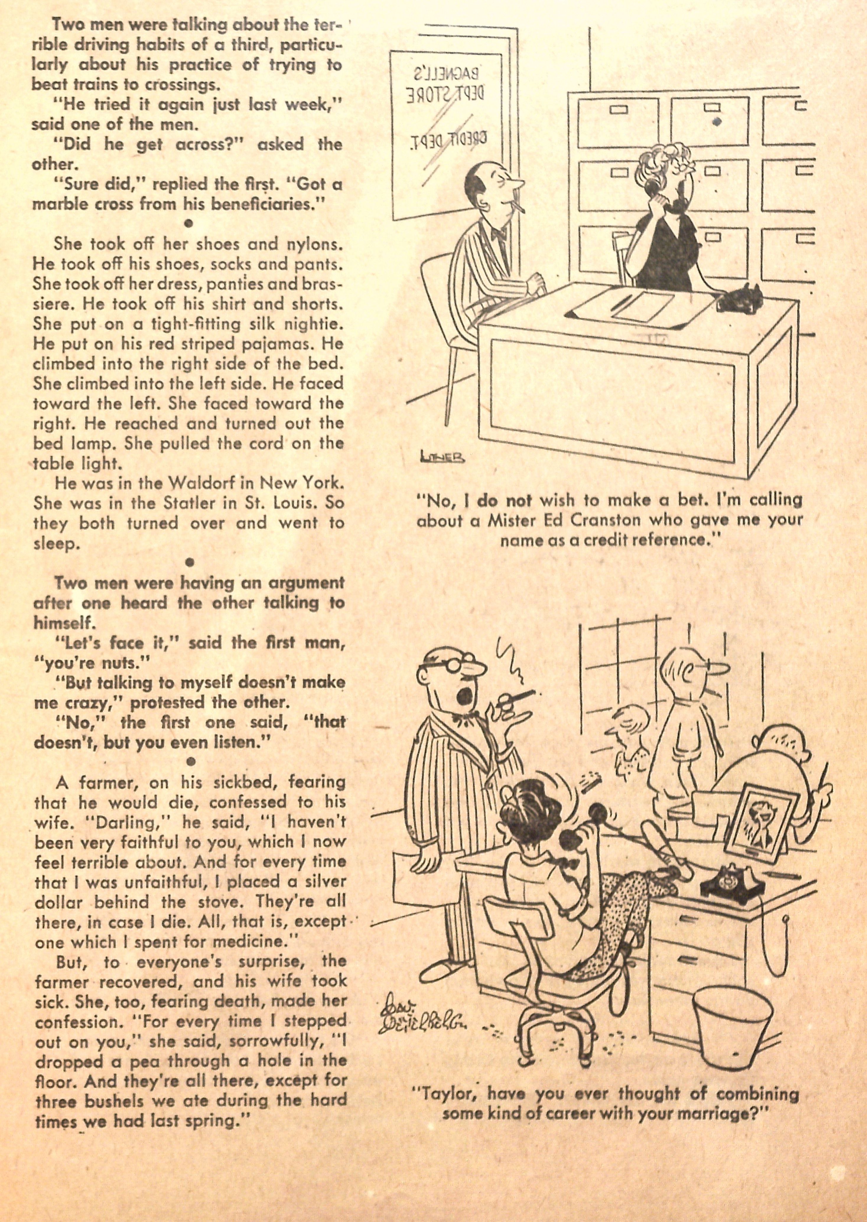 Read online Cartoons and Gags comic -  Issue #21 - 35