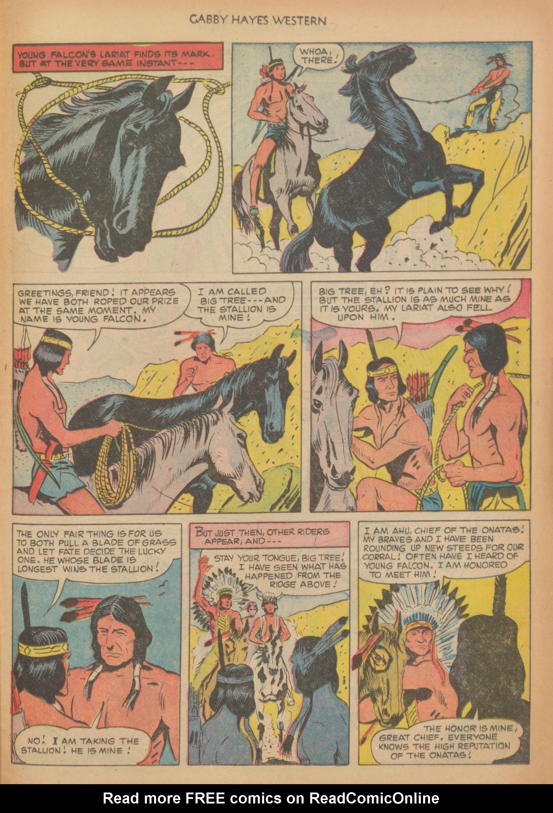 Read online Gabby Hayes Western comic -  Issue #30 - 25