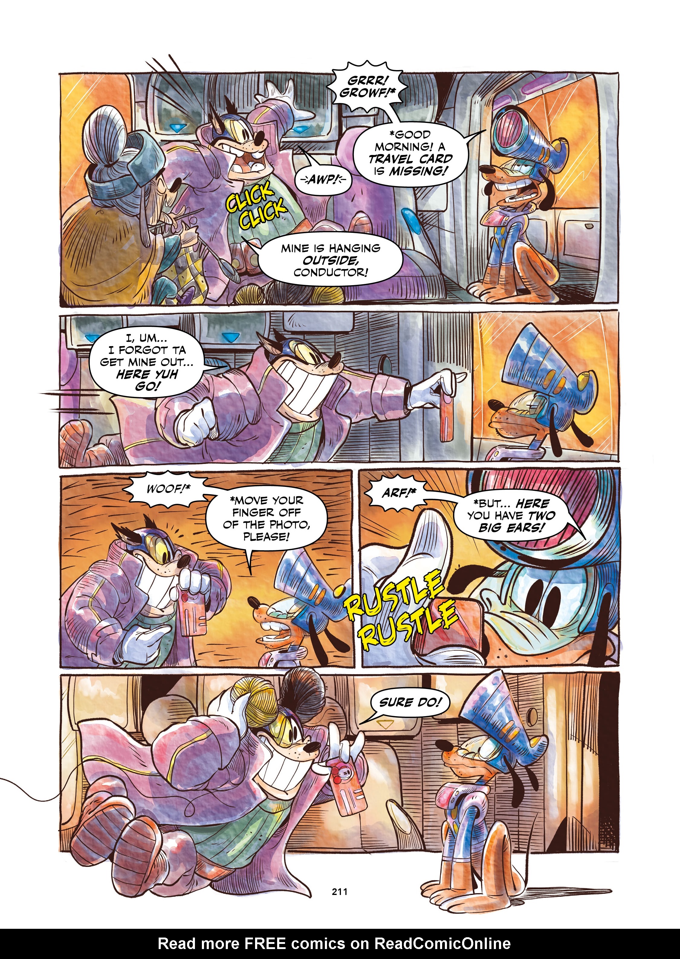 Read online Disney Once Upon a Mouse… In the Future comic -  Issue # TPB (Part 3) - 12