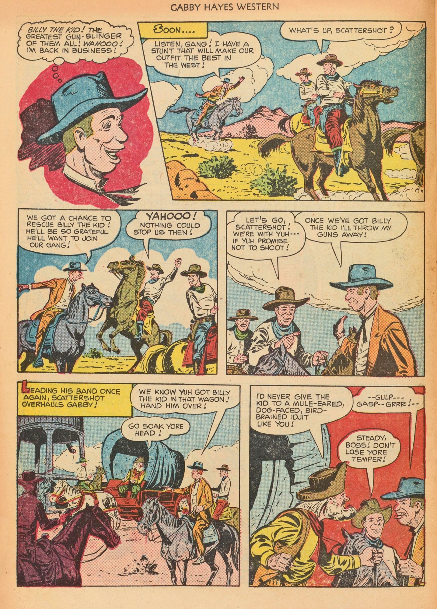 Read online Gabby Hayes Western comic -  Issue #32 - 22