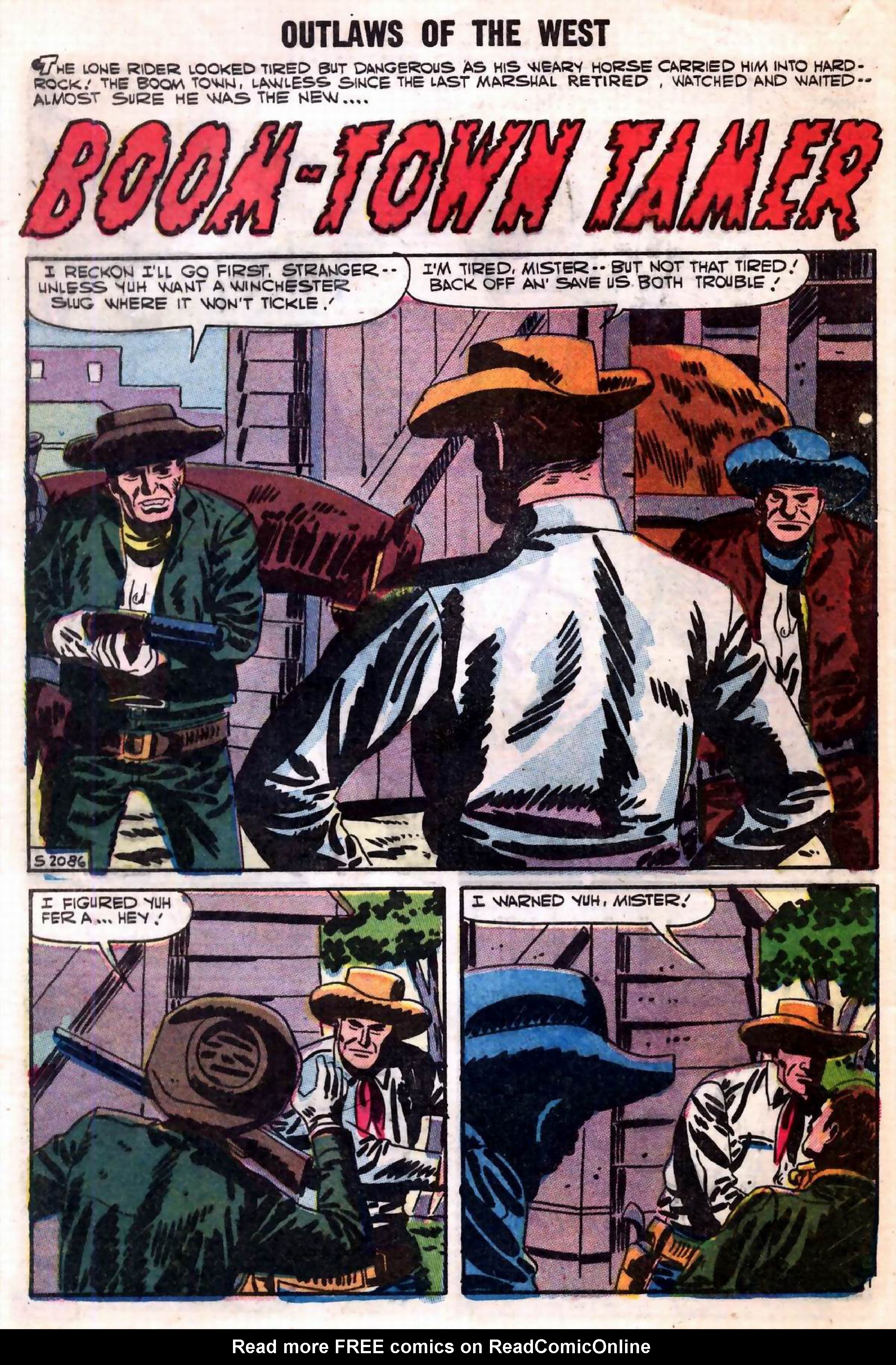 Read online Outlaws of the West comic -  Issue #12 - 29