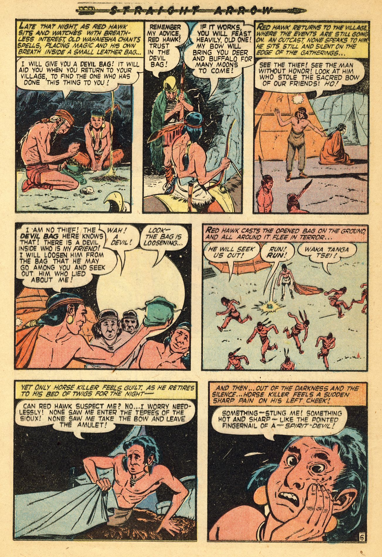 Read online Straight Arrow comic -  Issue #14 - 24