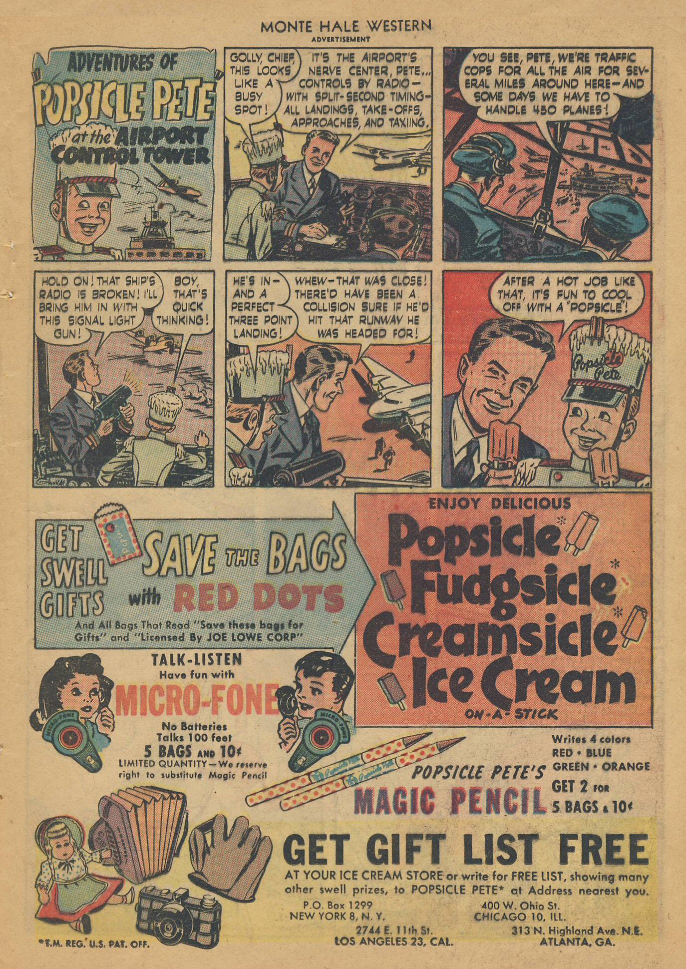 Read online Monte Hale Western comic -  Issue #36 - 12