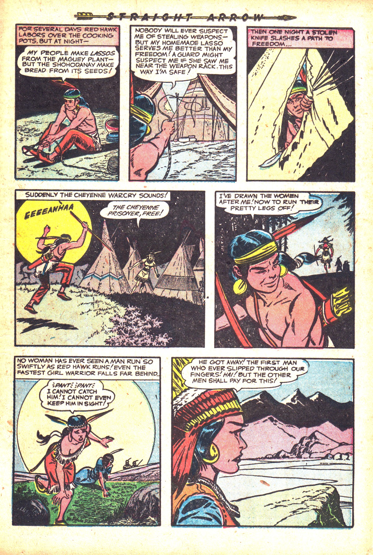 Read online Straight Arrow comic -  Issue #35 - 15