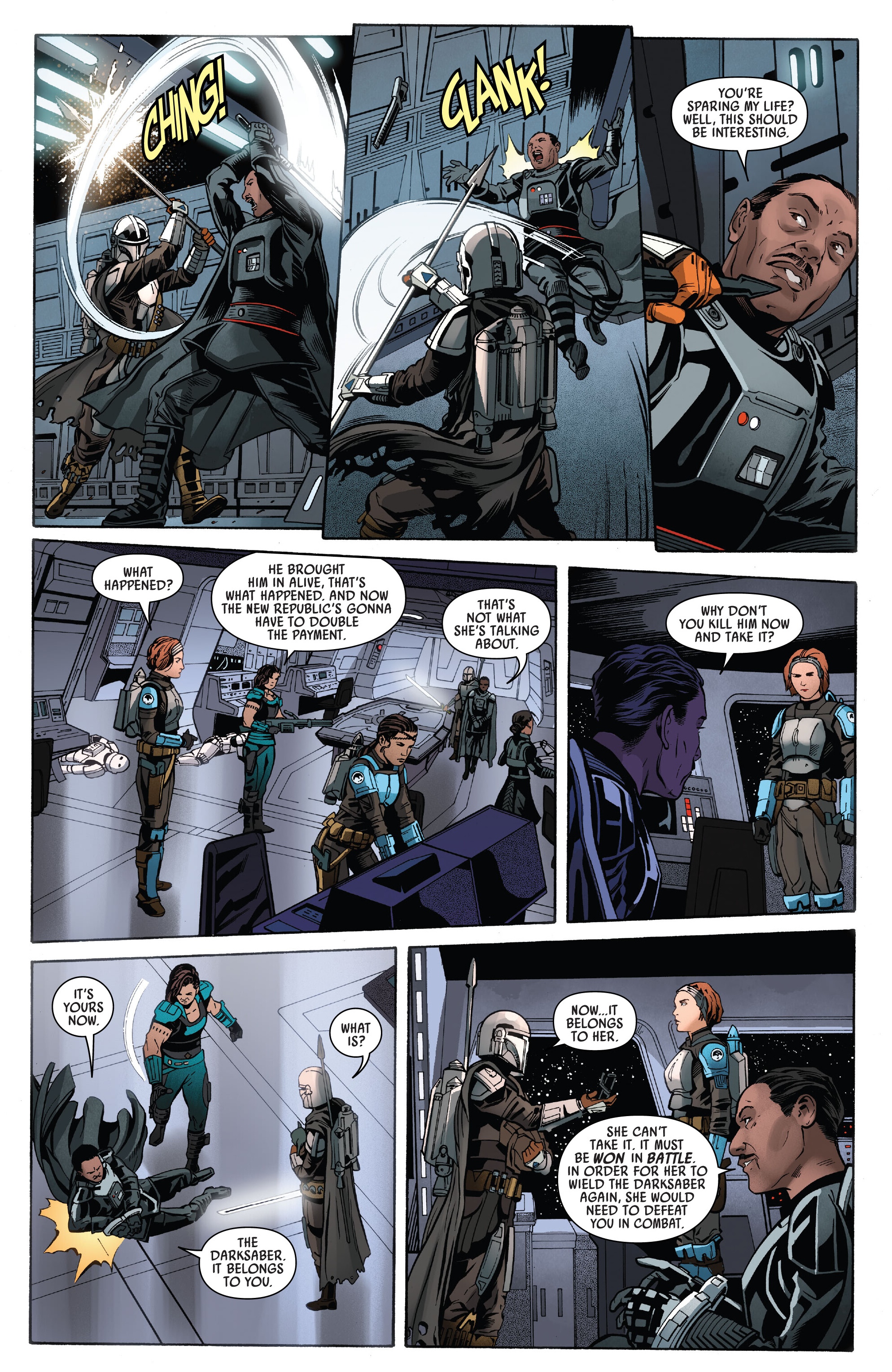 Read online Star Wars: The Mandalorian Season 2 comic -  Issue #8 - 24