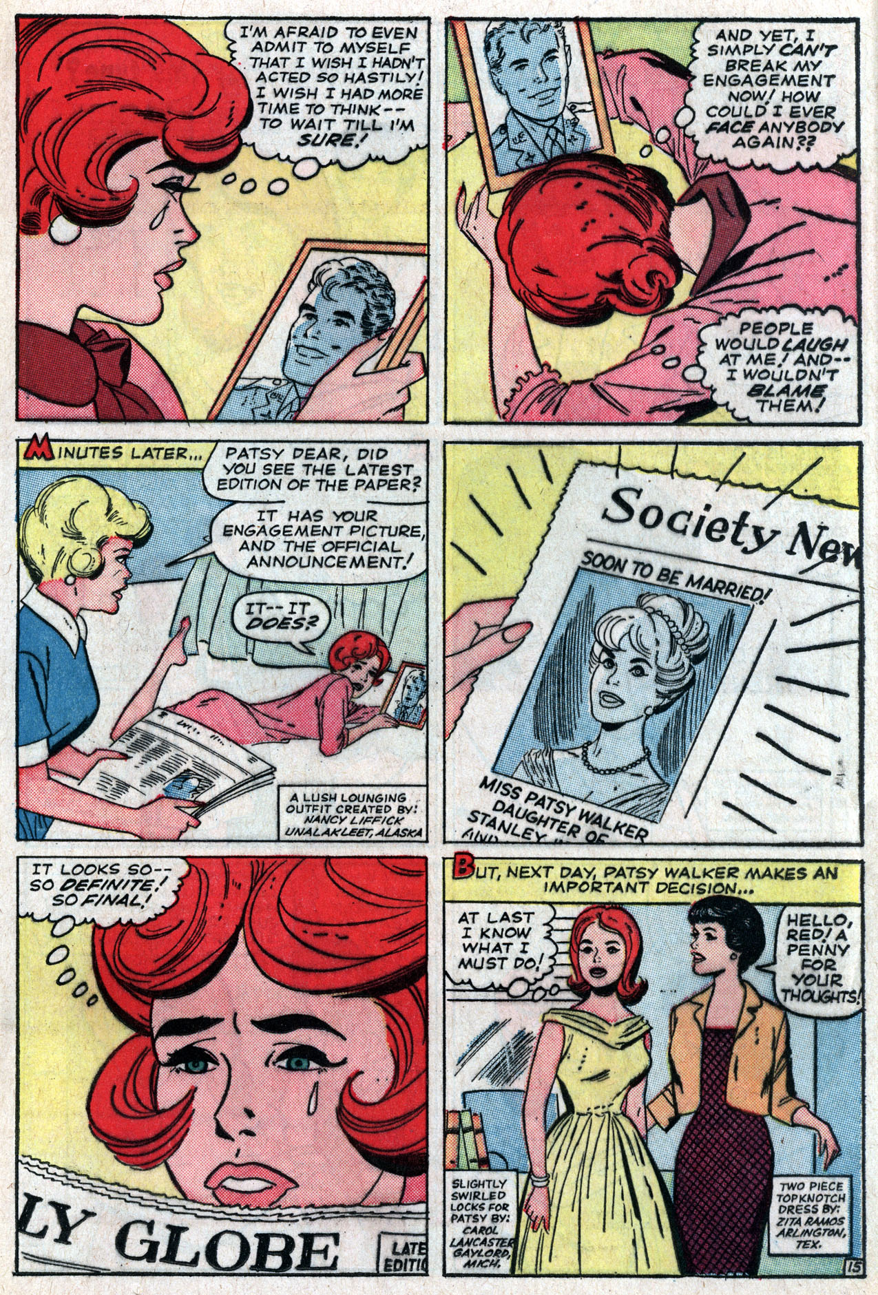 Read online Patsy and Hedy comic -  Issue #98 - 25