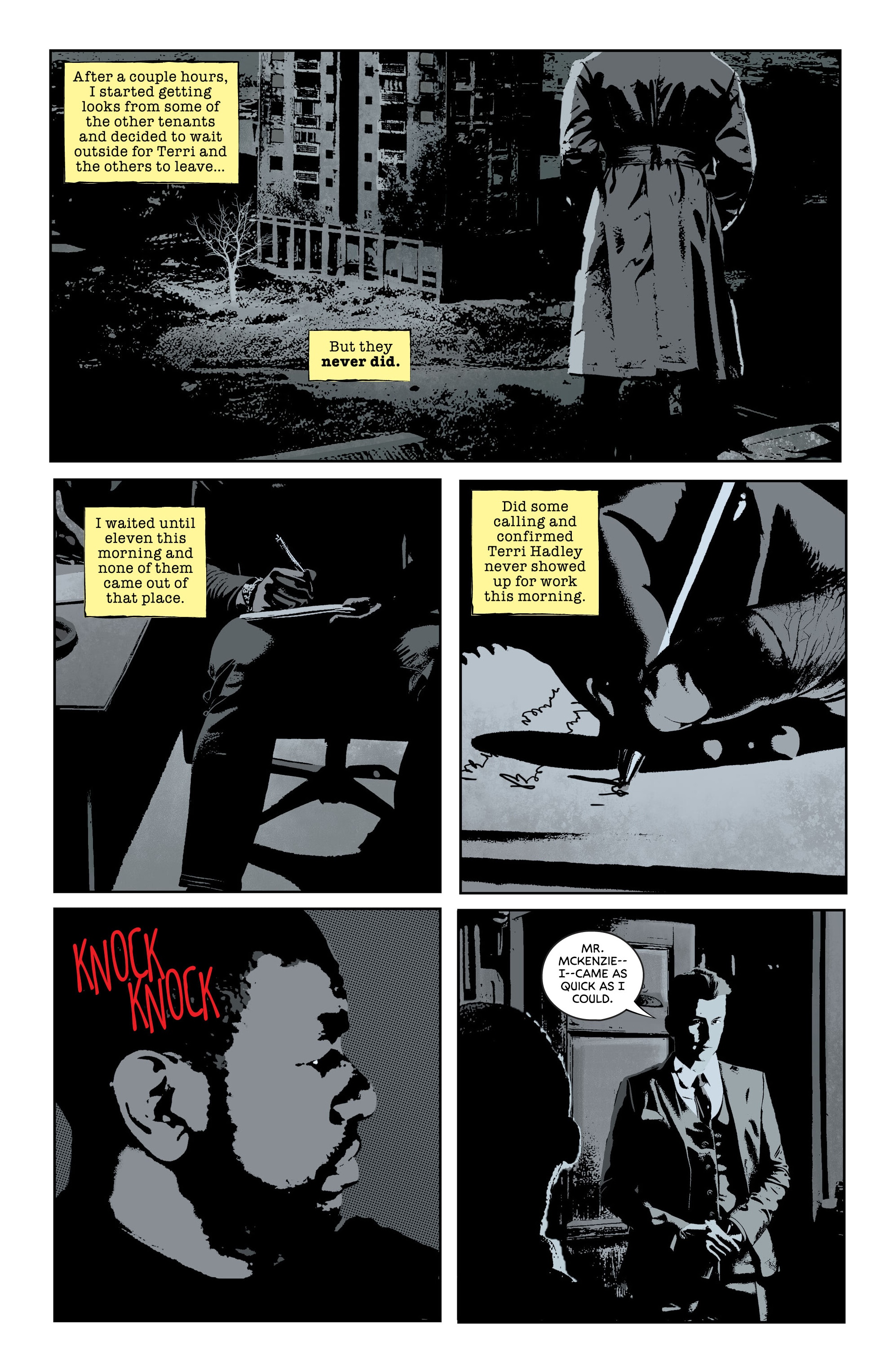 Read online The Bone Orchard Mythos: Tenement comic -  Issue #7 - 12