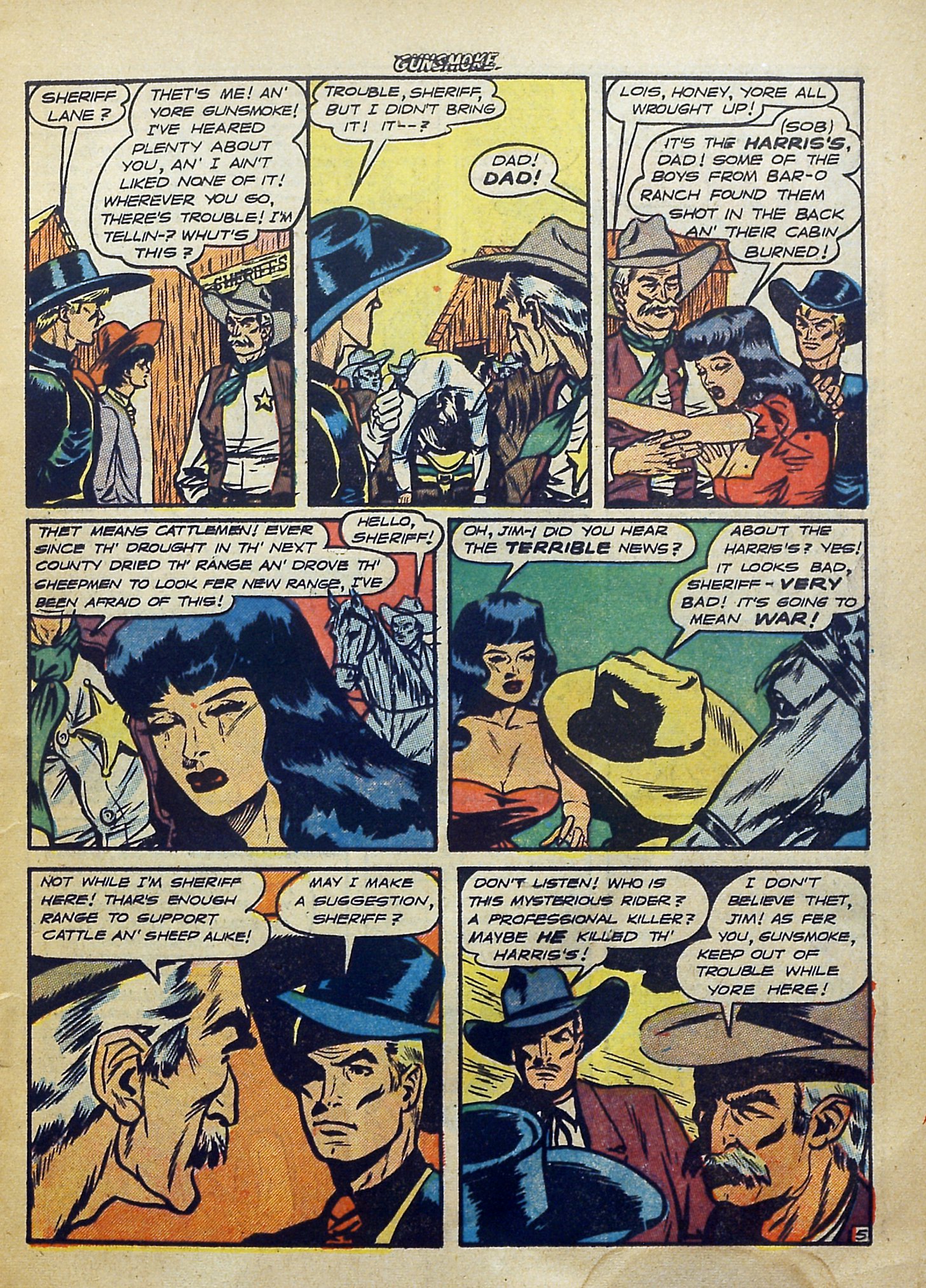 Read online Gunsmoke comic -  Issue #2 - 7