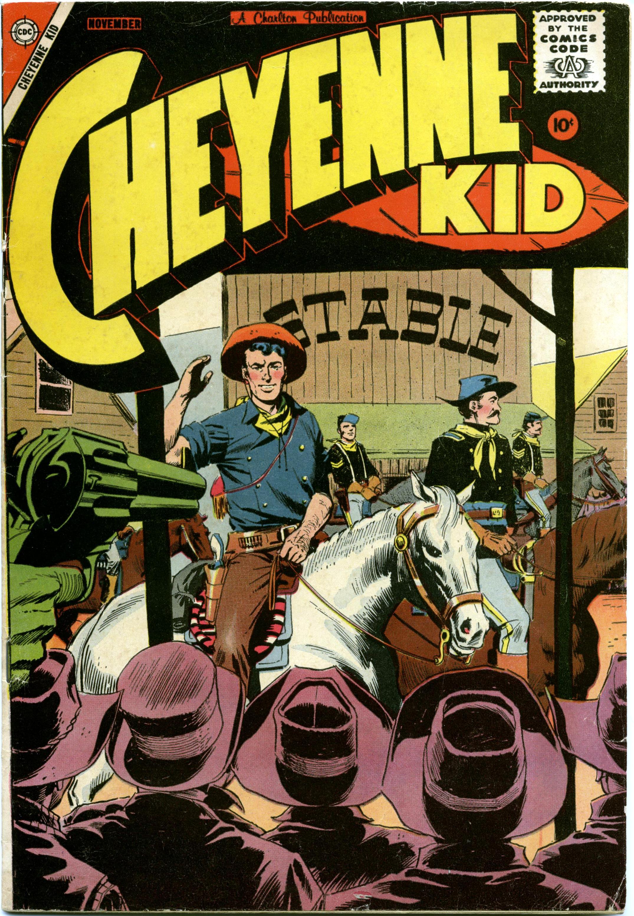 Read online Cheyenne Kid comic -  Issue #14 - 1