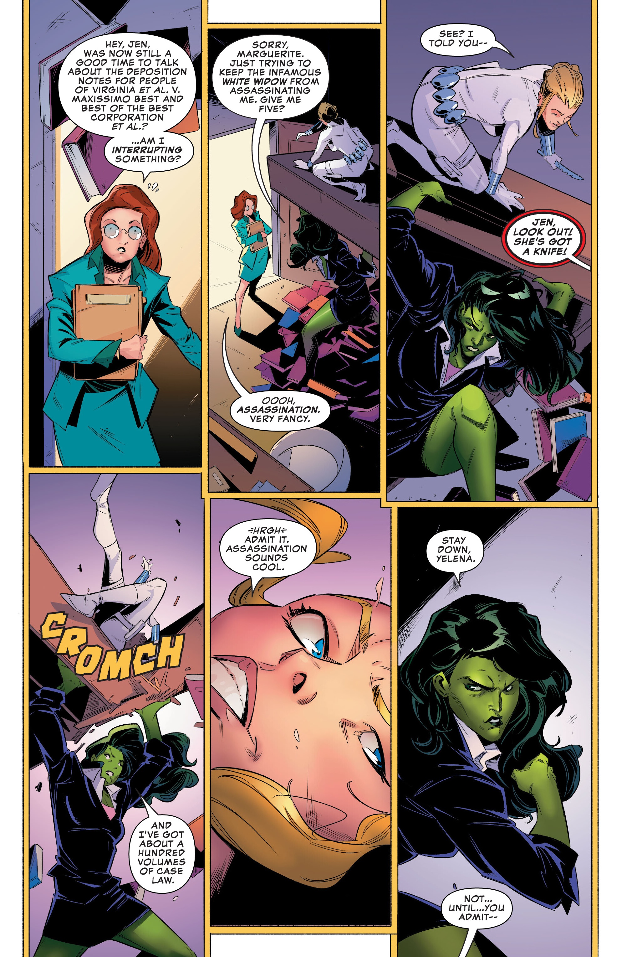 Read online White Widow (2023) comic -  Issue #3 - 4