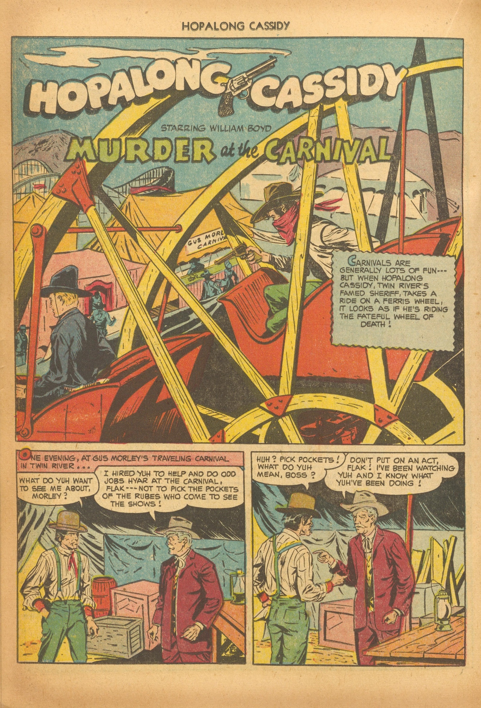 Read online Hopalong Cassidy comic -  Issue #79 - 22