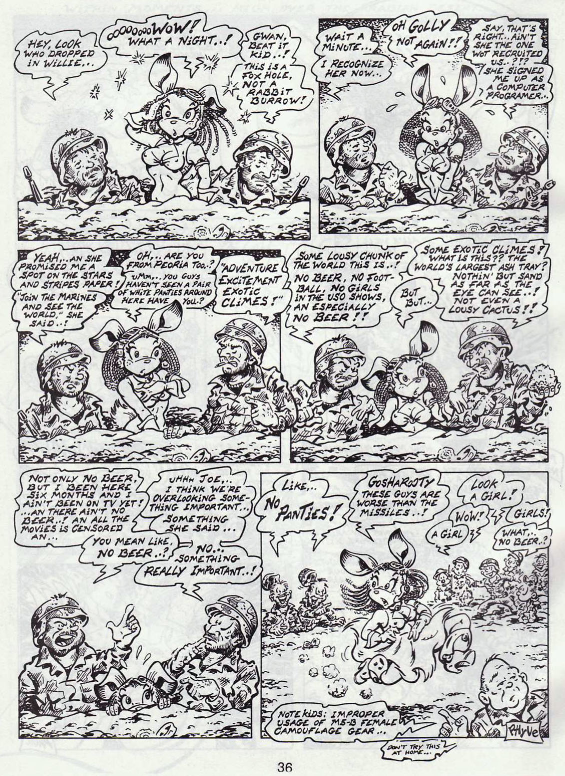 Read online Rip Off Comix comic -  Issue #30 - 38