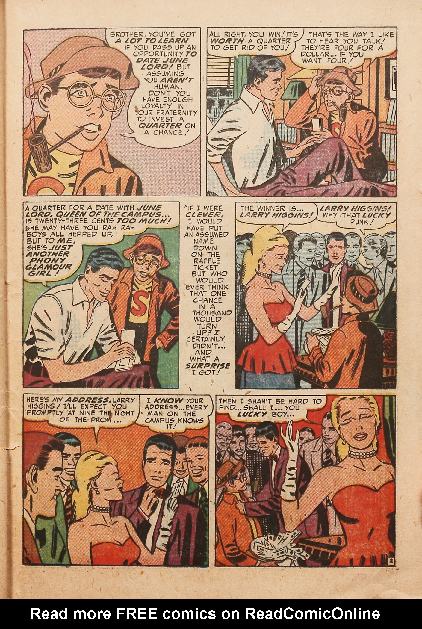 Read online Young Love (1949) comic -  Issue #32 - 41