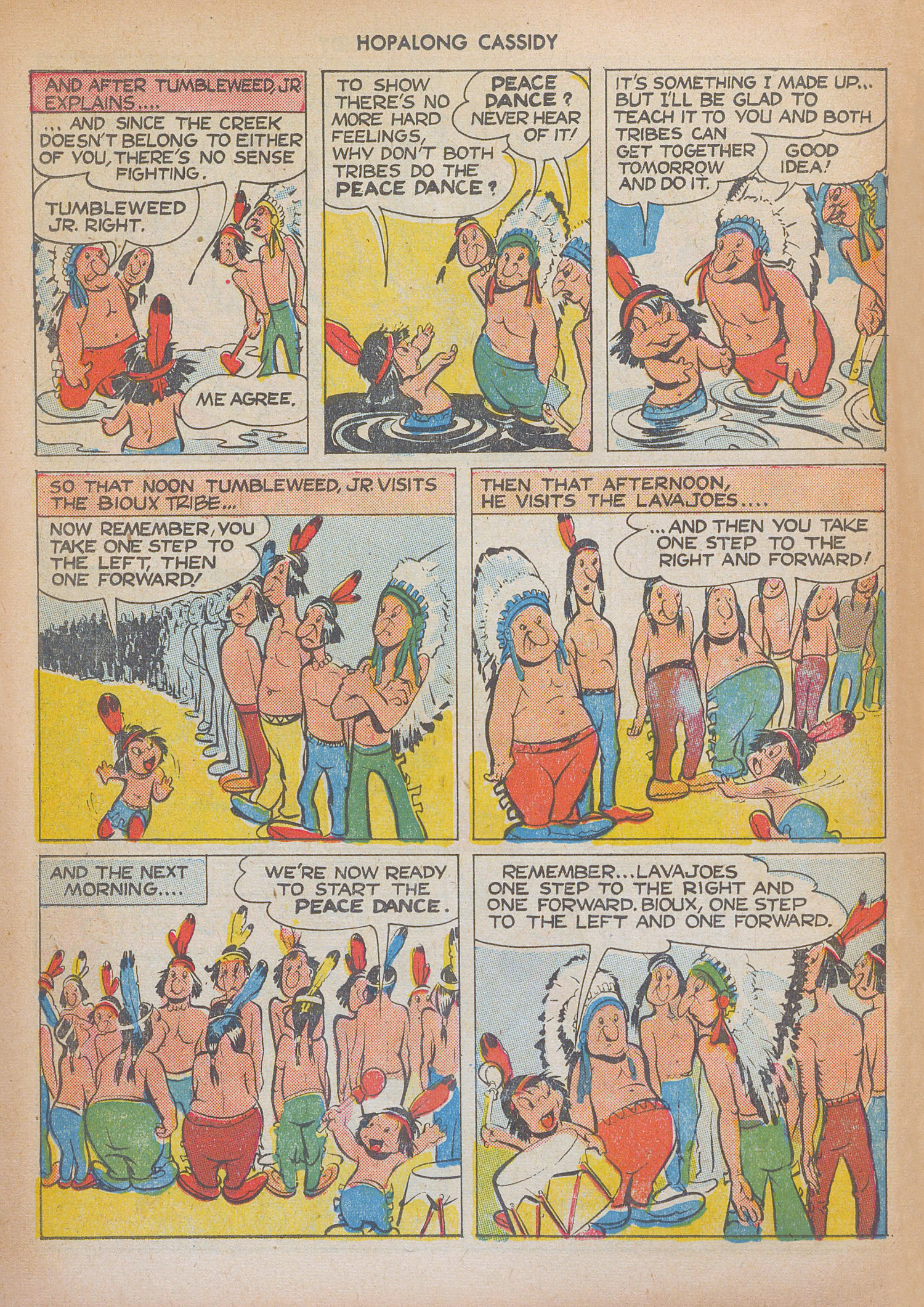 Read online Hopalong Cassidy comic -  Issue #28 - 38