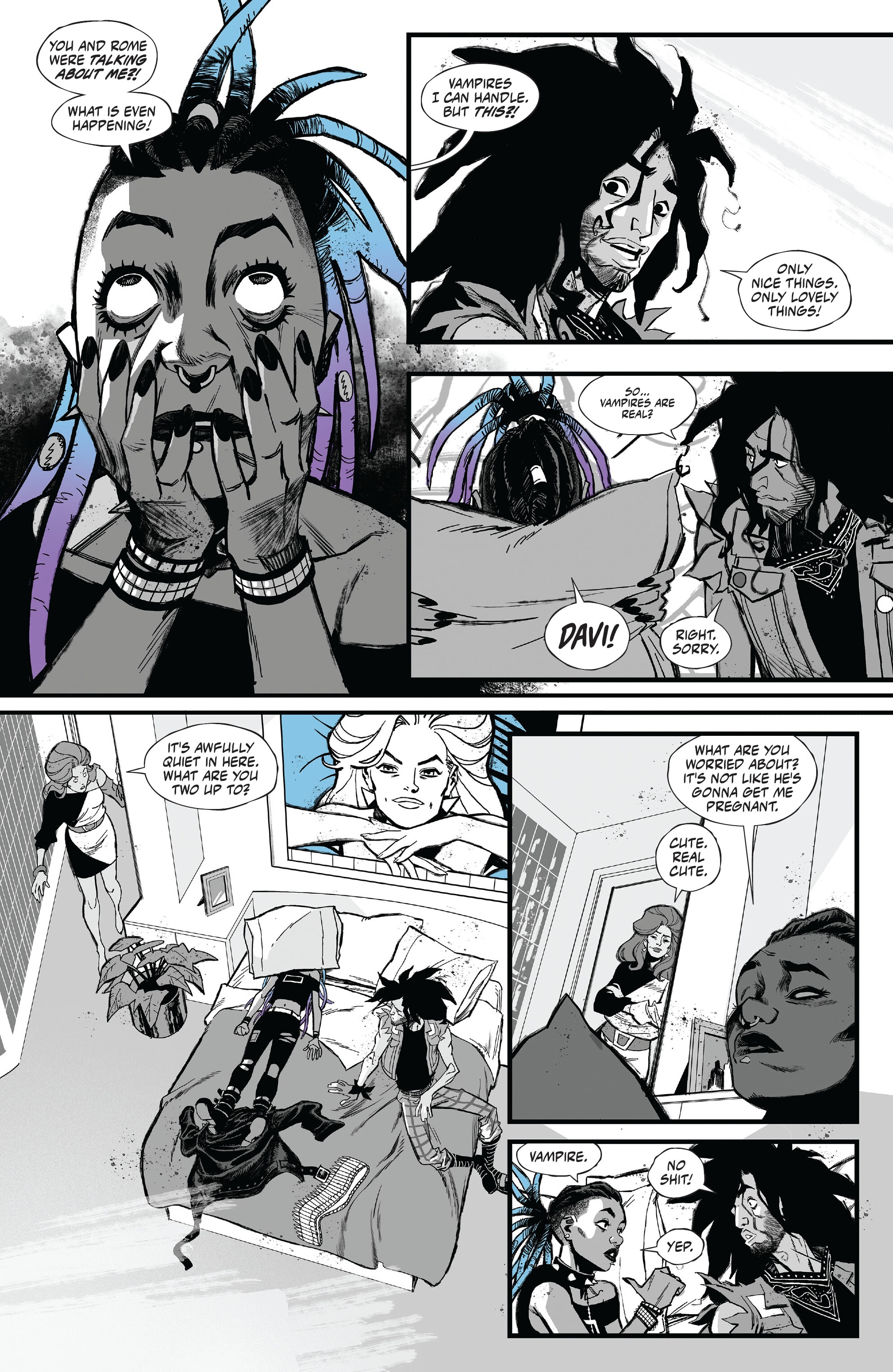 Read online Sirens of the City comic -  Issue #5 - 10