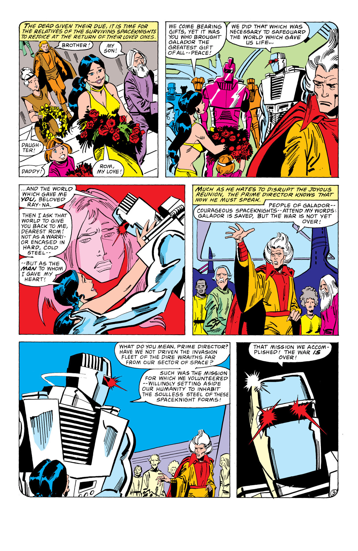 Read online Rom: The Original Marvel Years Omnibus comic -  Issue # TPB (Part 3) - 68