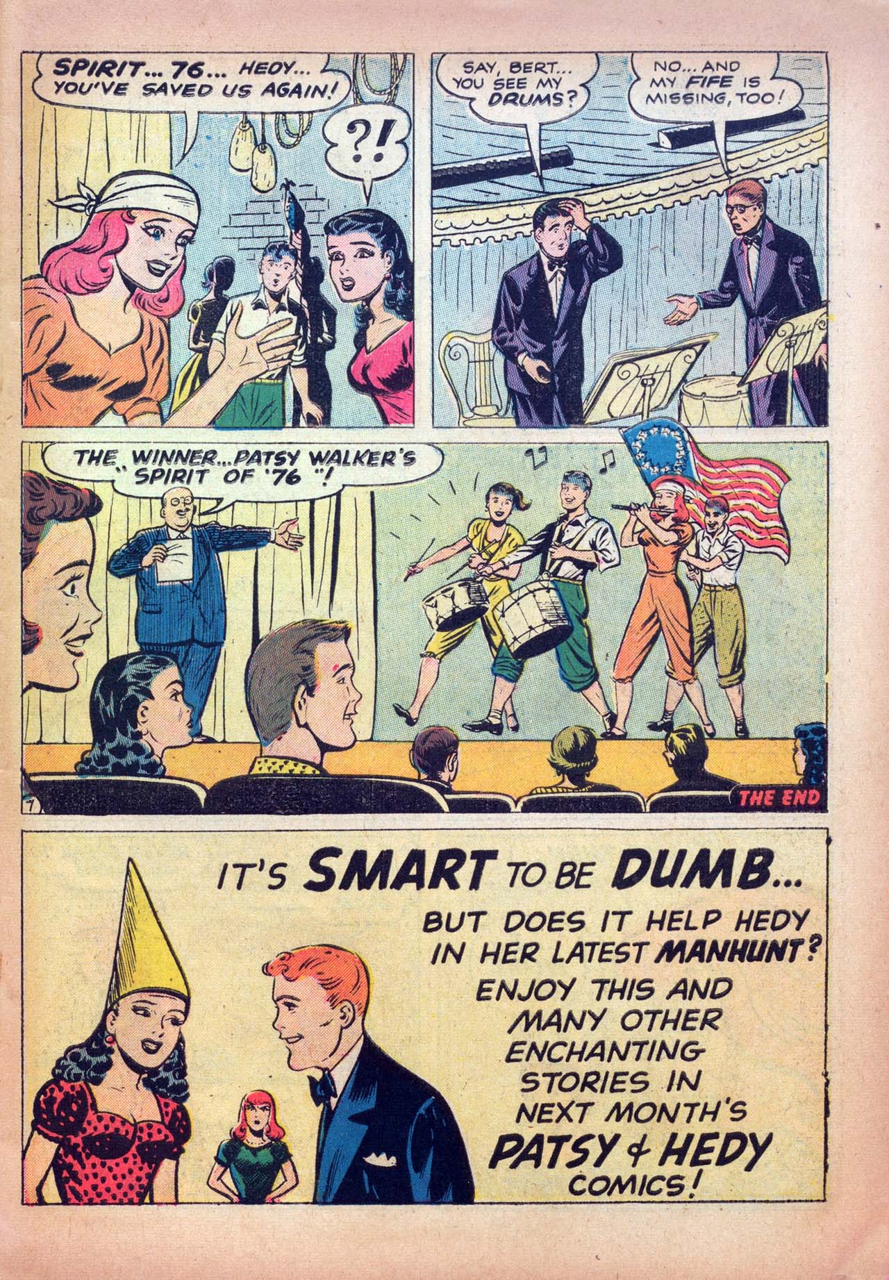 Read online Patsy and Hedy comic -  Issue #7 - 9