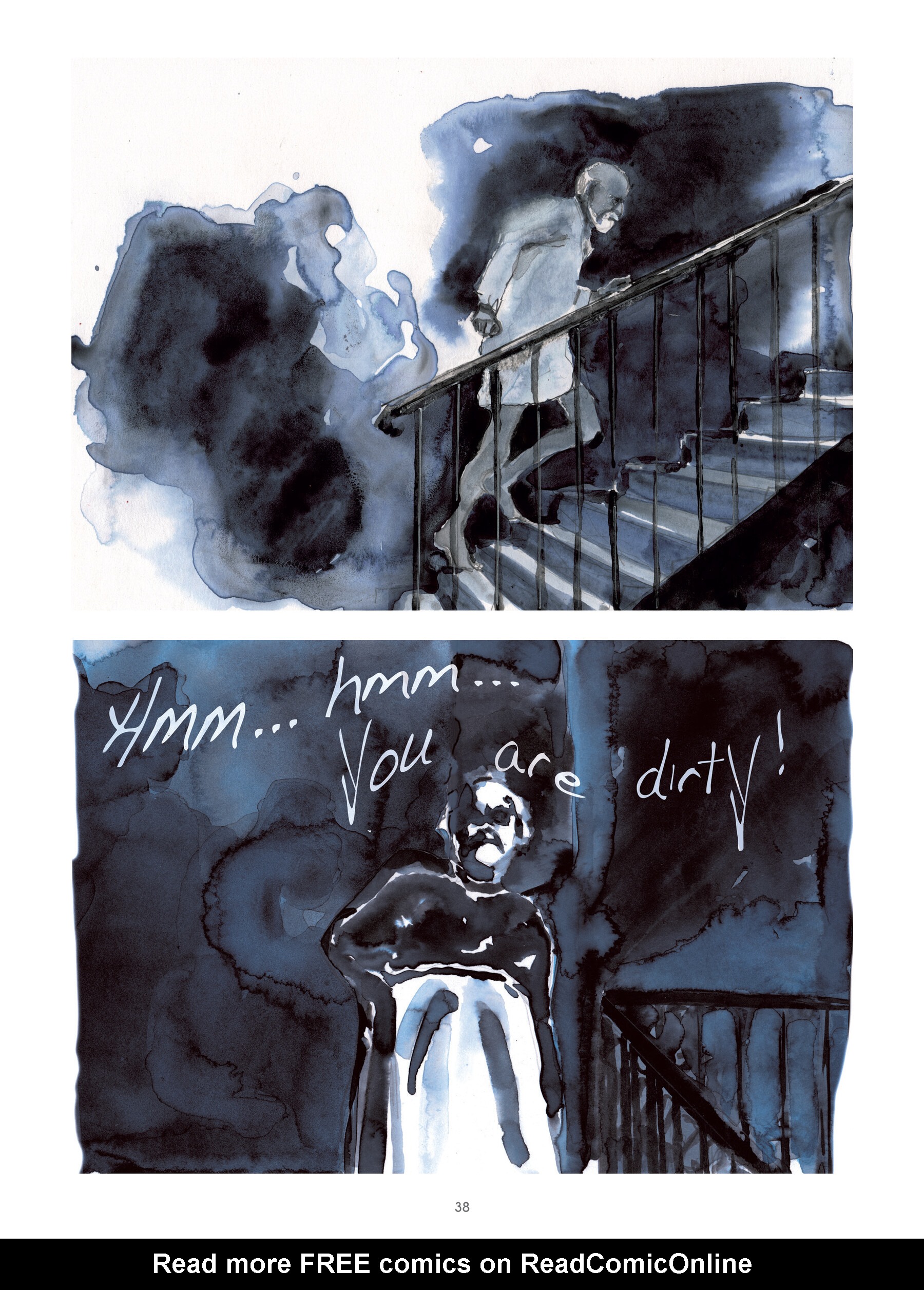 Read online Through Clouds of Smoke: Freud's Final Days comic -  Issue # TPB - 38
