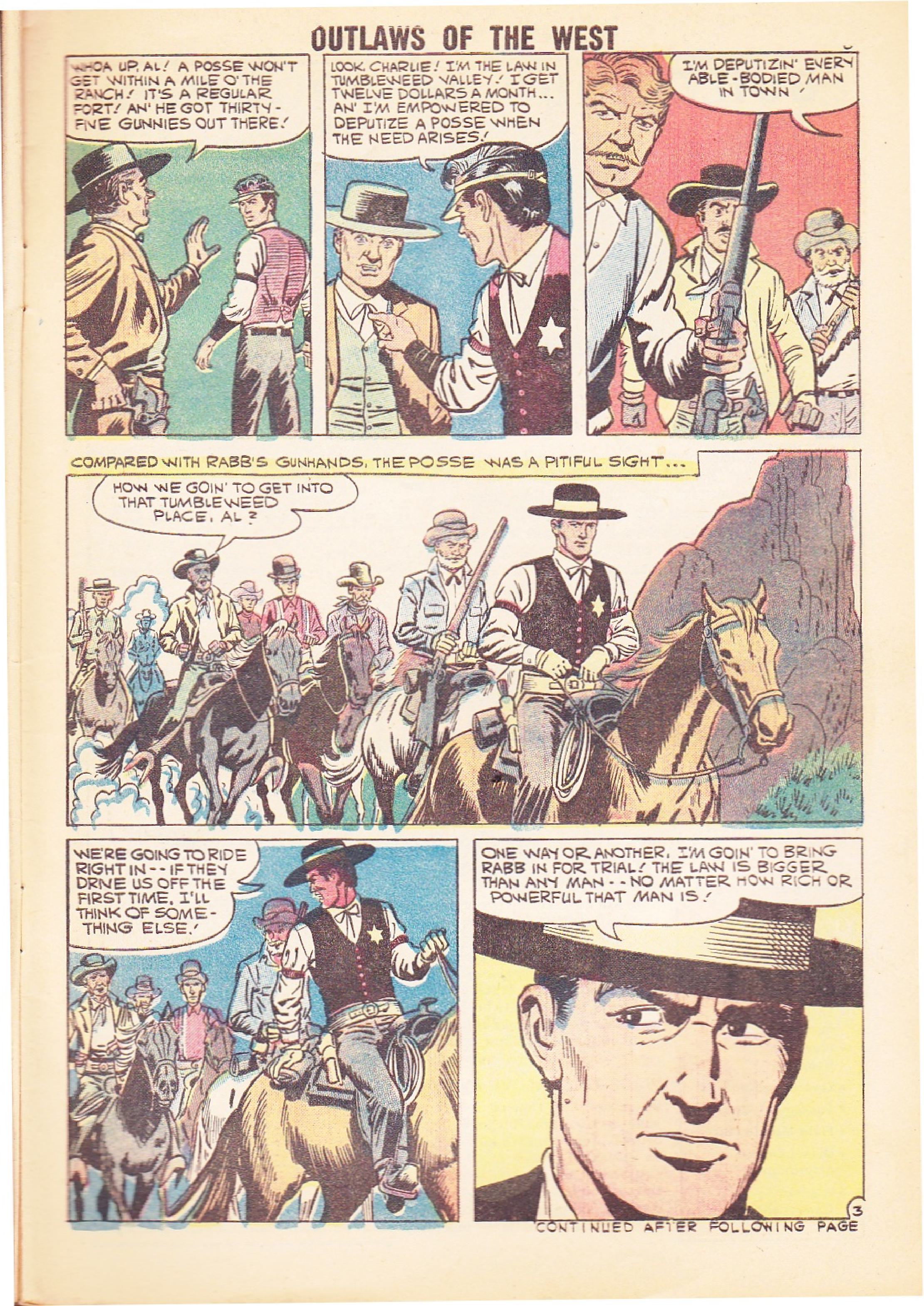 Read online Outlaws of the West comic -  Issue #20 - 6