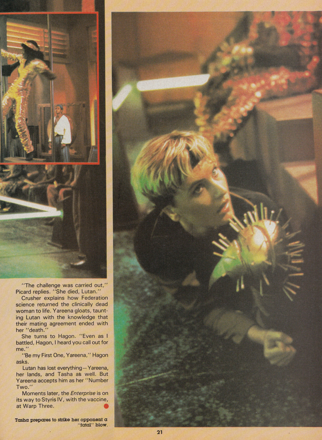 Read online Star Trek The Next Generation (1990) comic -  Issue #15 - 21