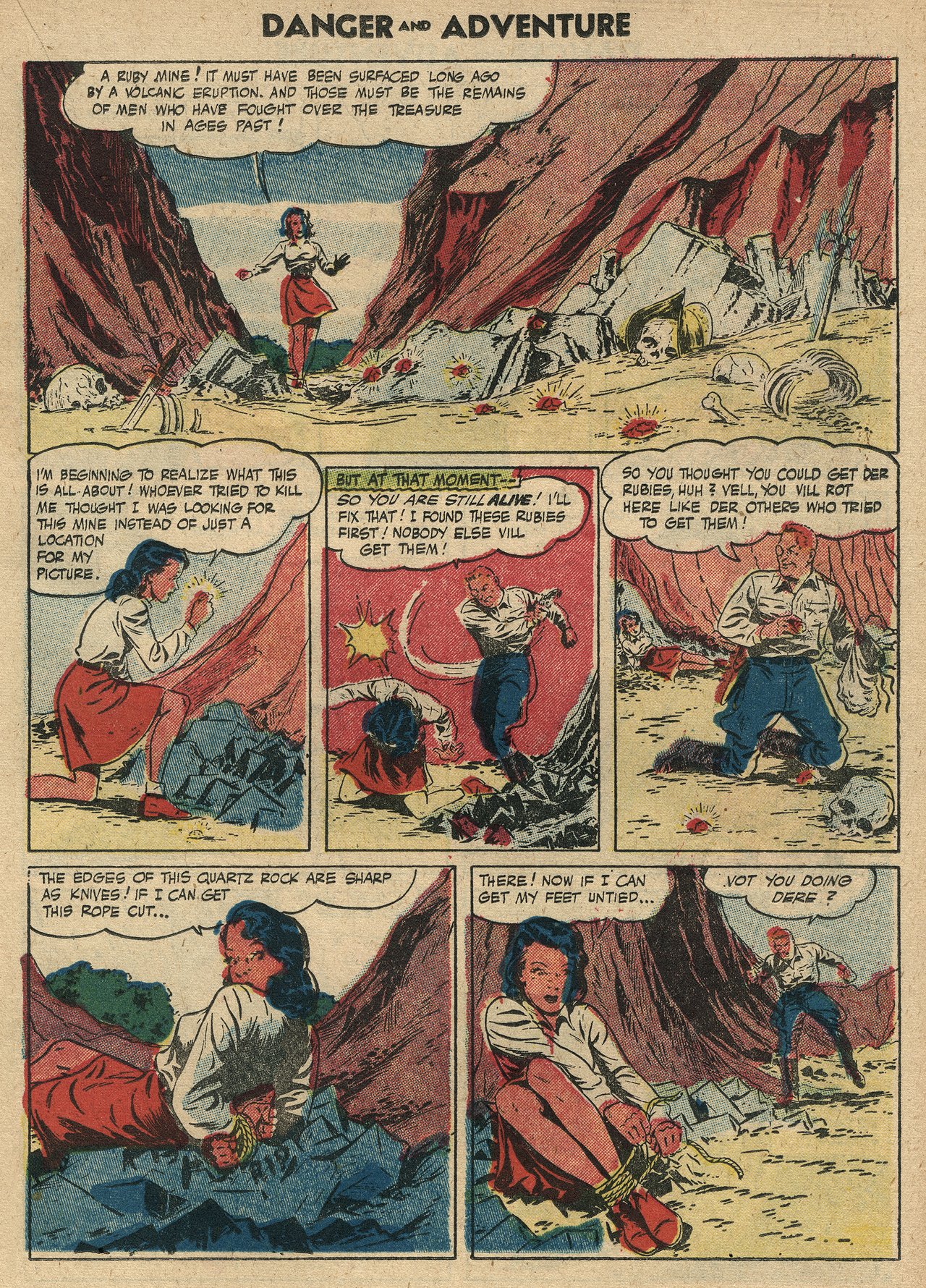 Read online Danger and Adventure comic -  Issue #22 - 19