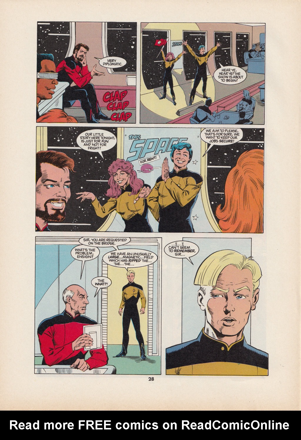 Read online Star Trek The Next Generation (1990) comic -  Issue #16 - 28