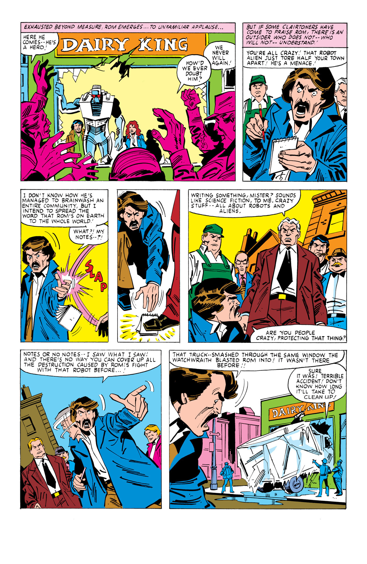 Read online Rom: The Original Marvel Years Omnibus comic -  Issue # TPB (Part 4) - 35