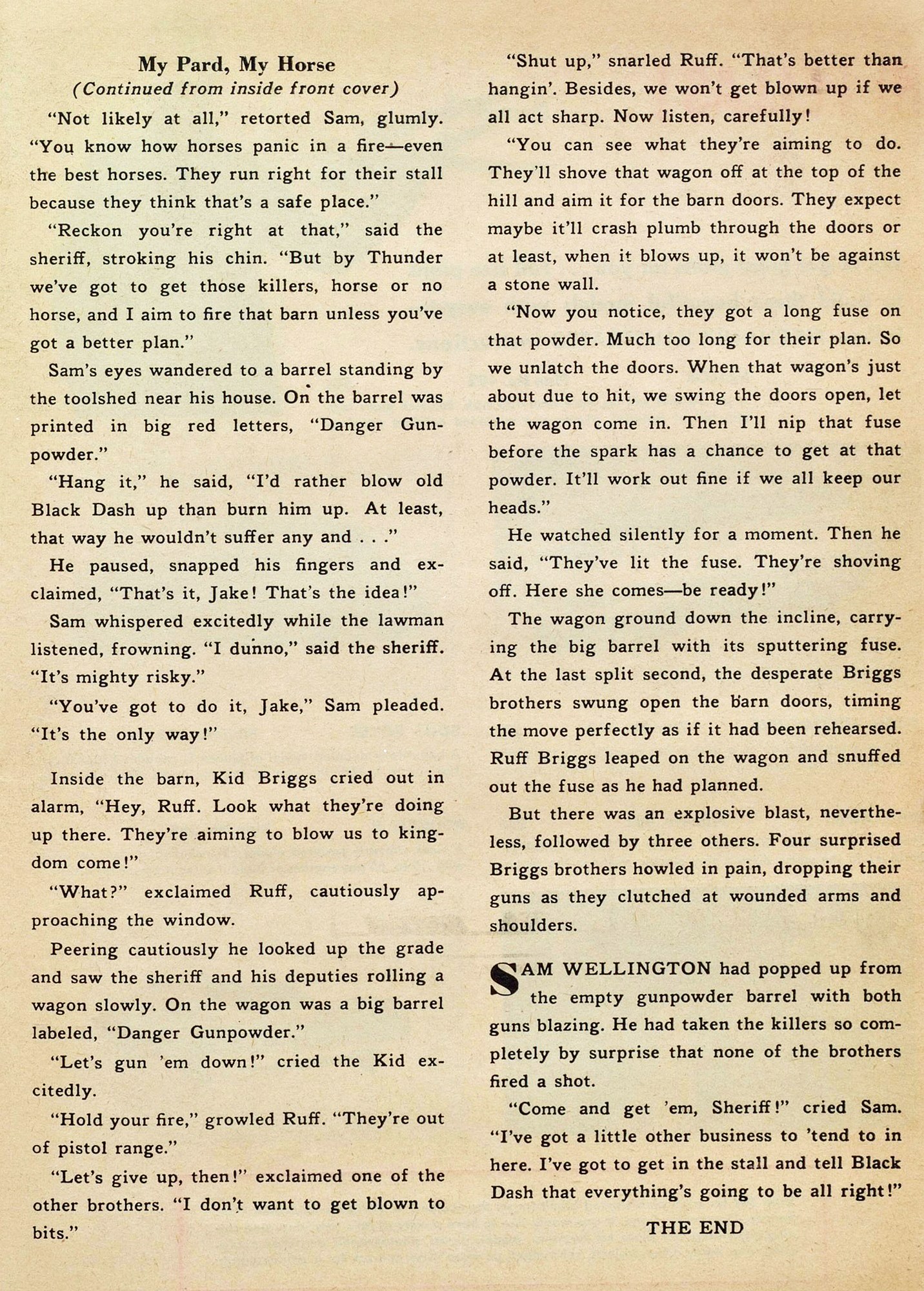 Read online Lash Larue Western (1949) comic -  Issue #44 - 35