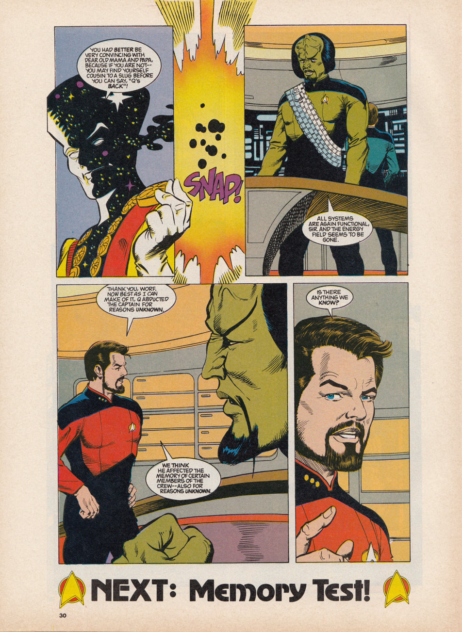 Read online Star Trek The Next Generation (1990) comic -  Issue #18 - 30