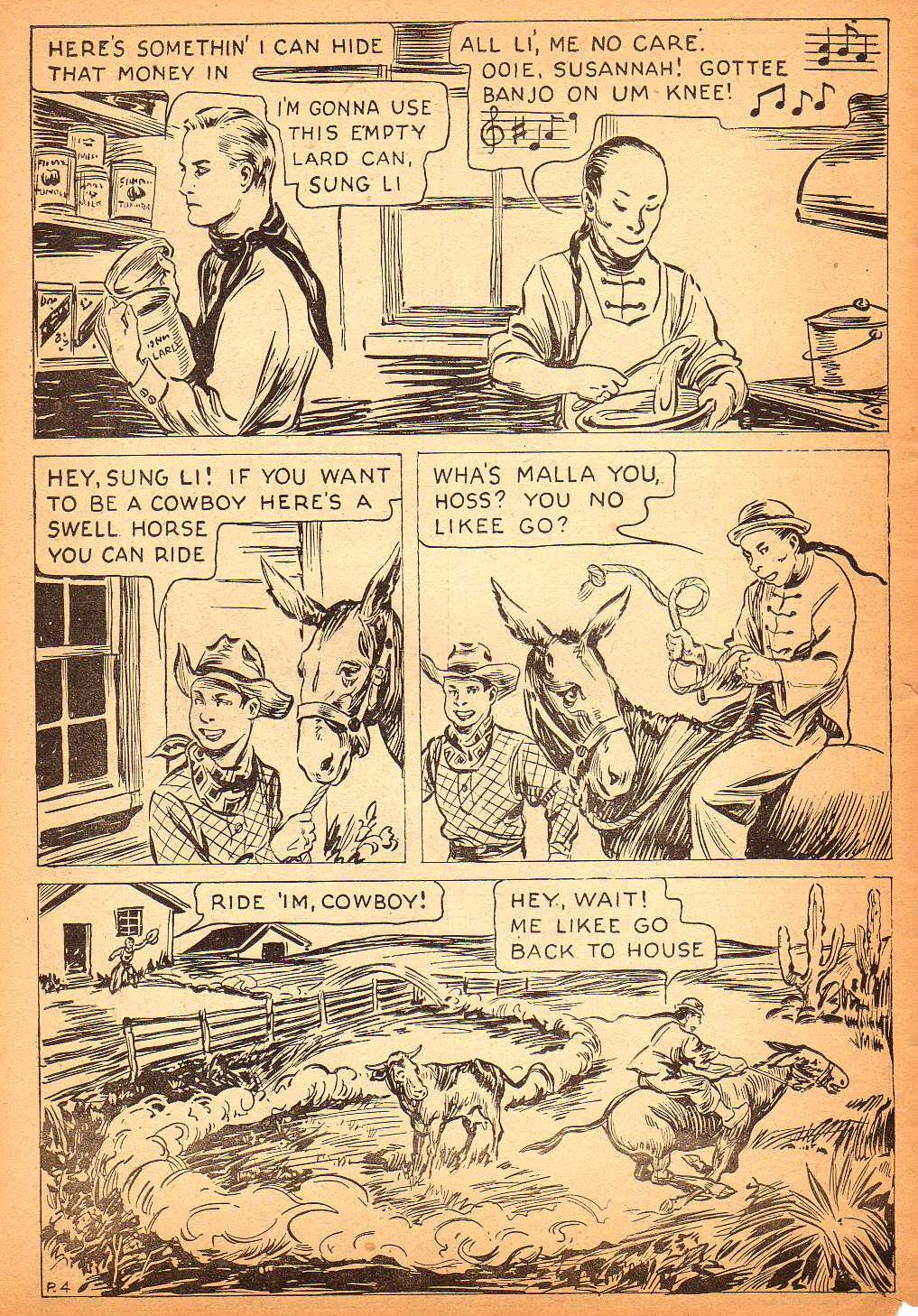 Read online Western Picture Stories comic -  Issue #4 - 14