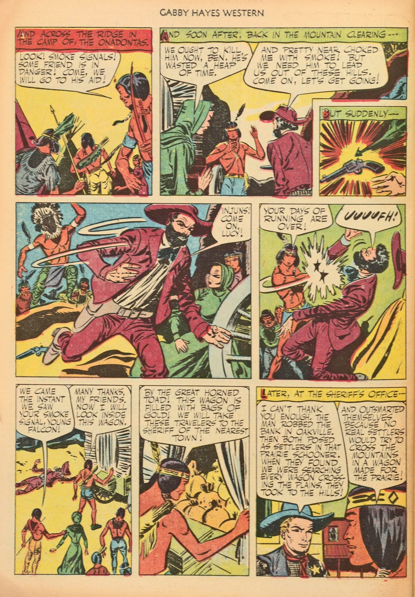 Read online Gabby Hayes Western comic -  Issue #36 - 26