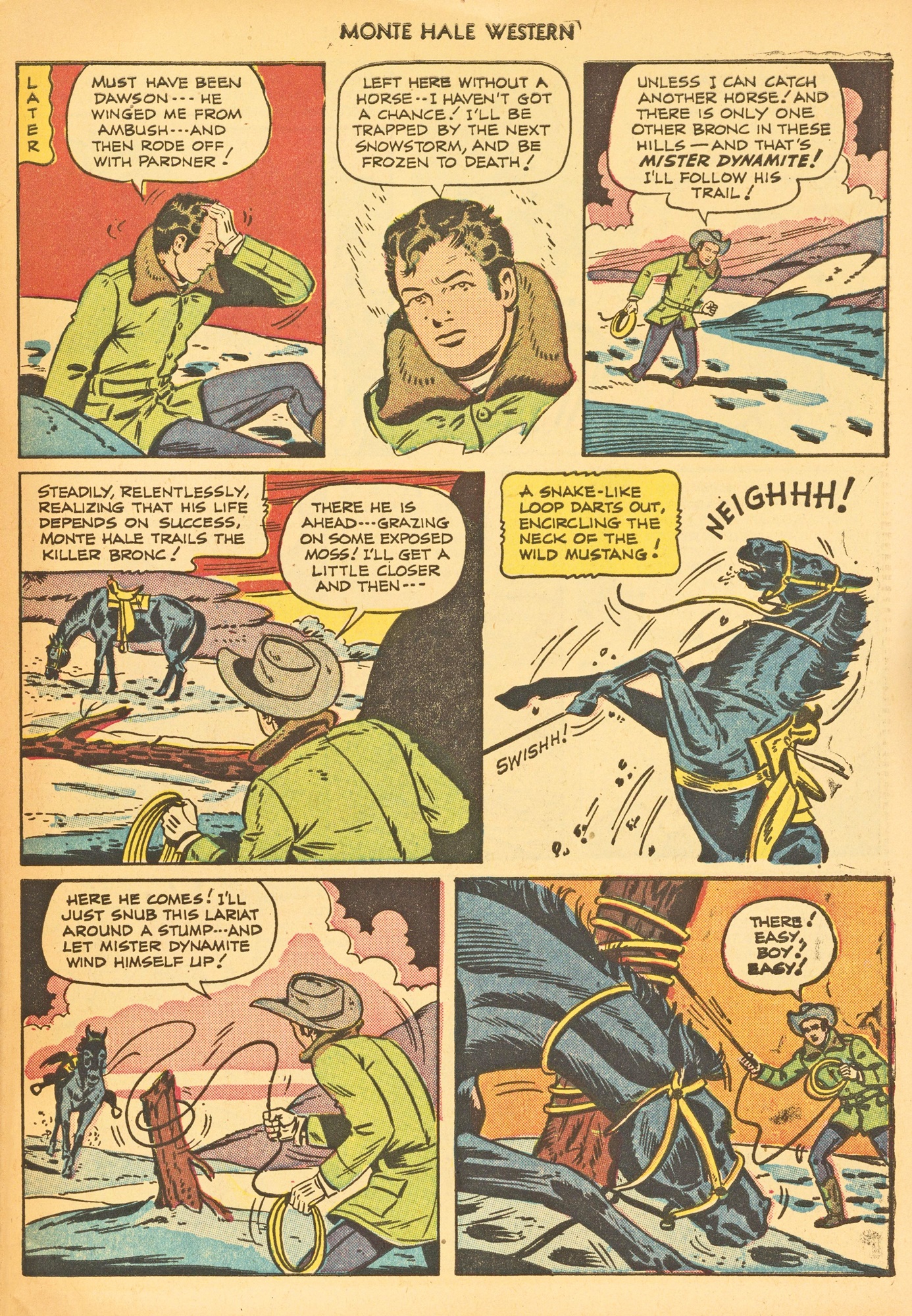 Read online Monte Hale Western comic -  Issue #66 - 31
