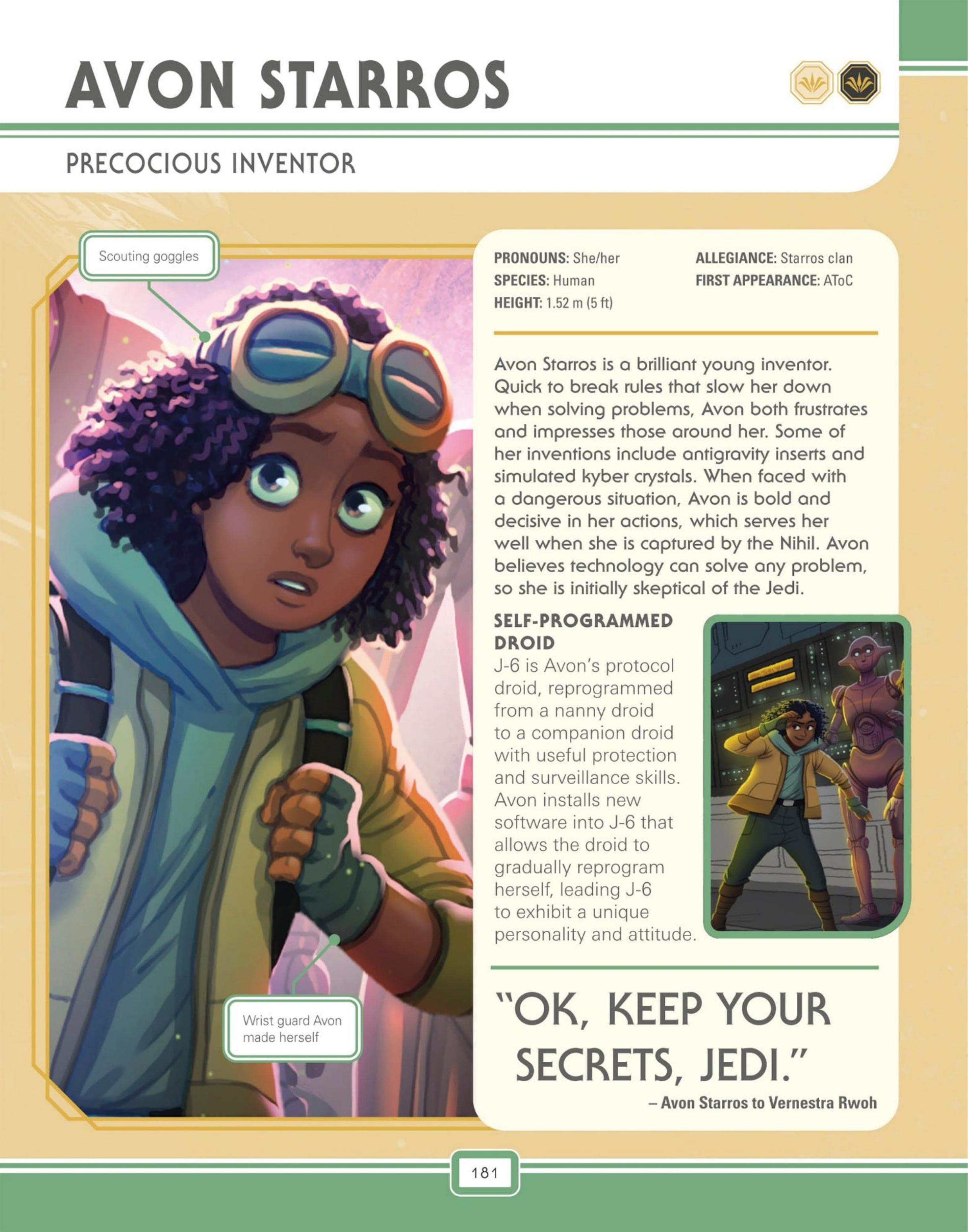 Read online Star Wars: The High Republic Character Encyclopedia comic -  Issue # TPB (Part 2) - 84