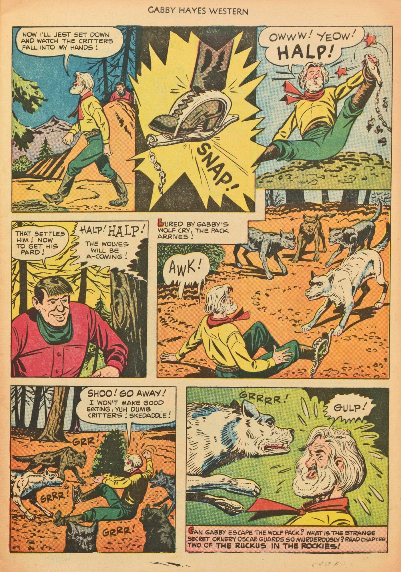 Read online Gabby Hayes Western comic -  Issue #37 - 9