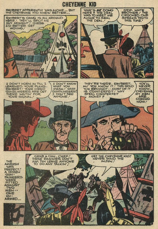 Read online Cheyenne Kid comic -  Issue #8 - 26
