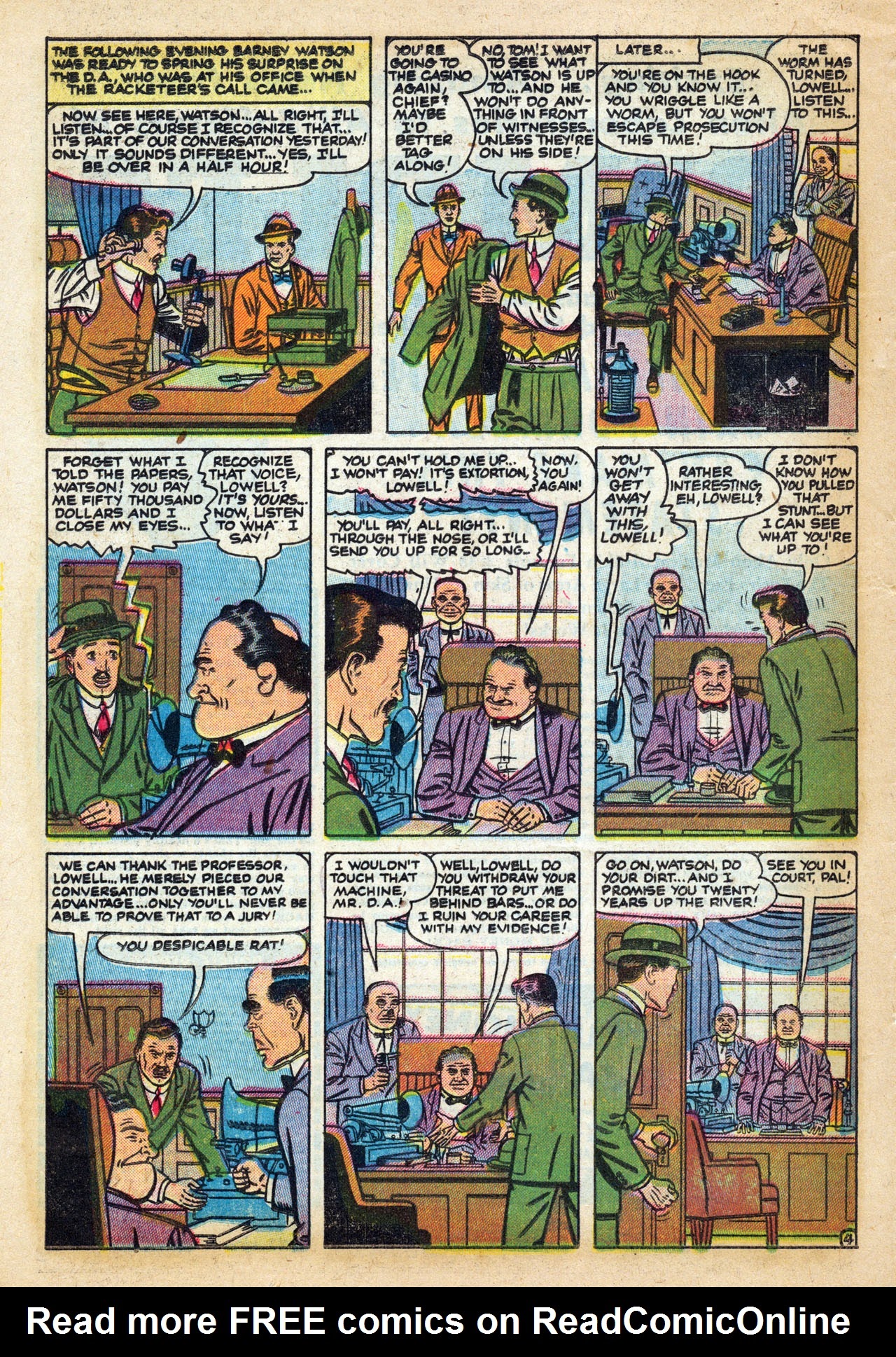 Read online Crime Exposed (1950) comic -  Issue #12 - 24