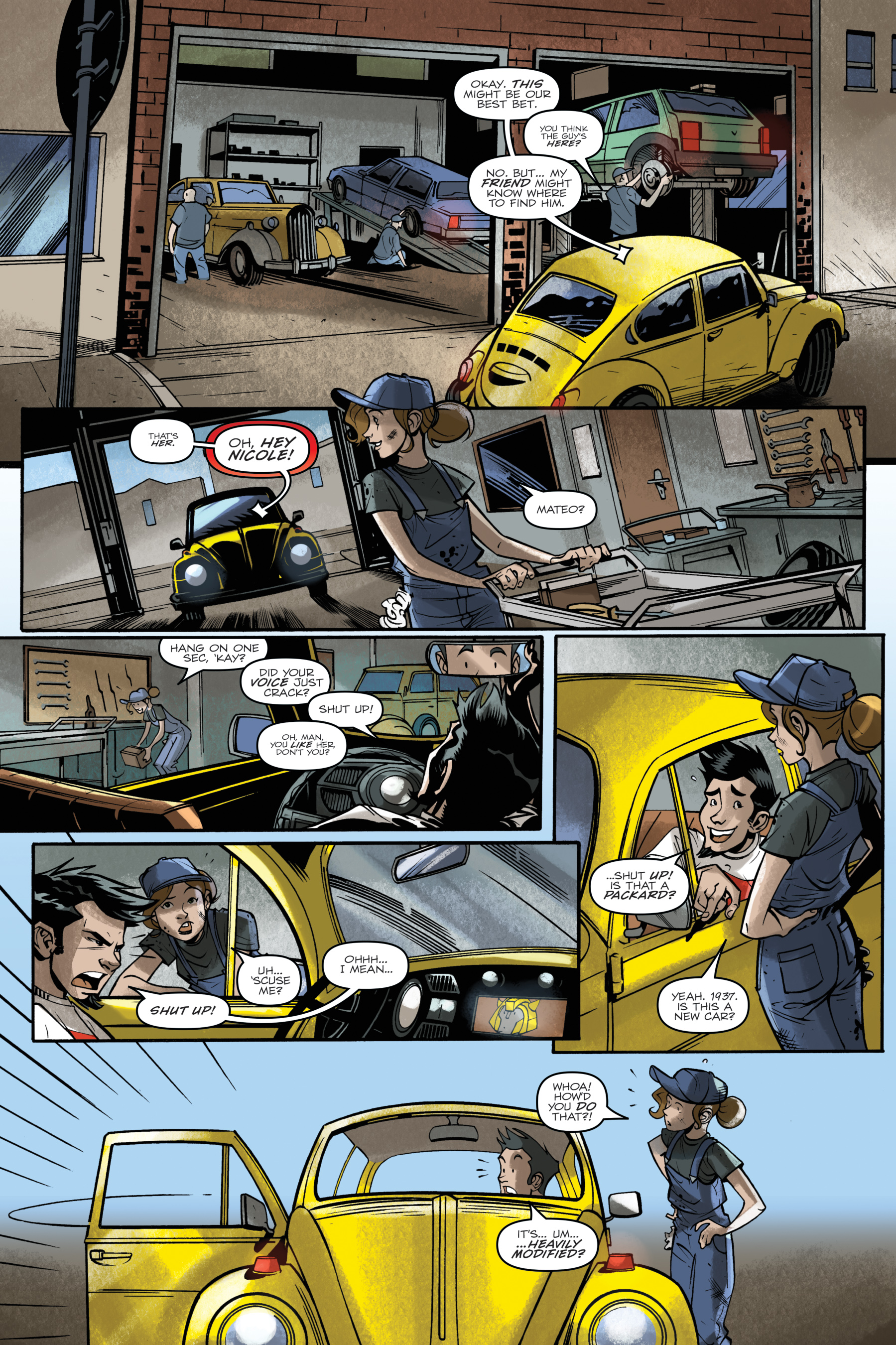 Read online Transformers: Bumblebee - Win If You Dare comic -  Issue # TPB - 25