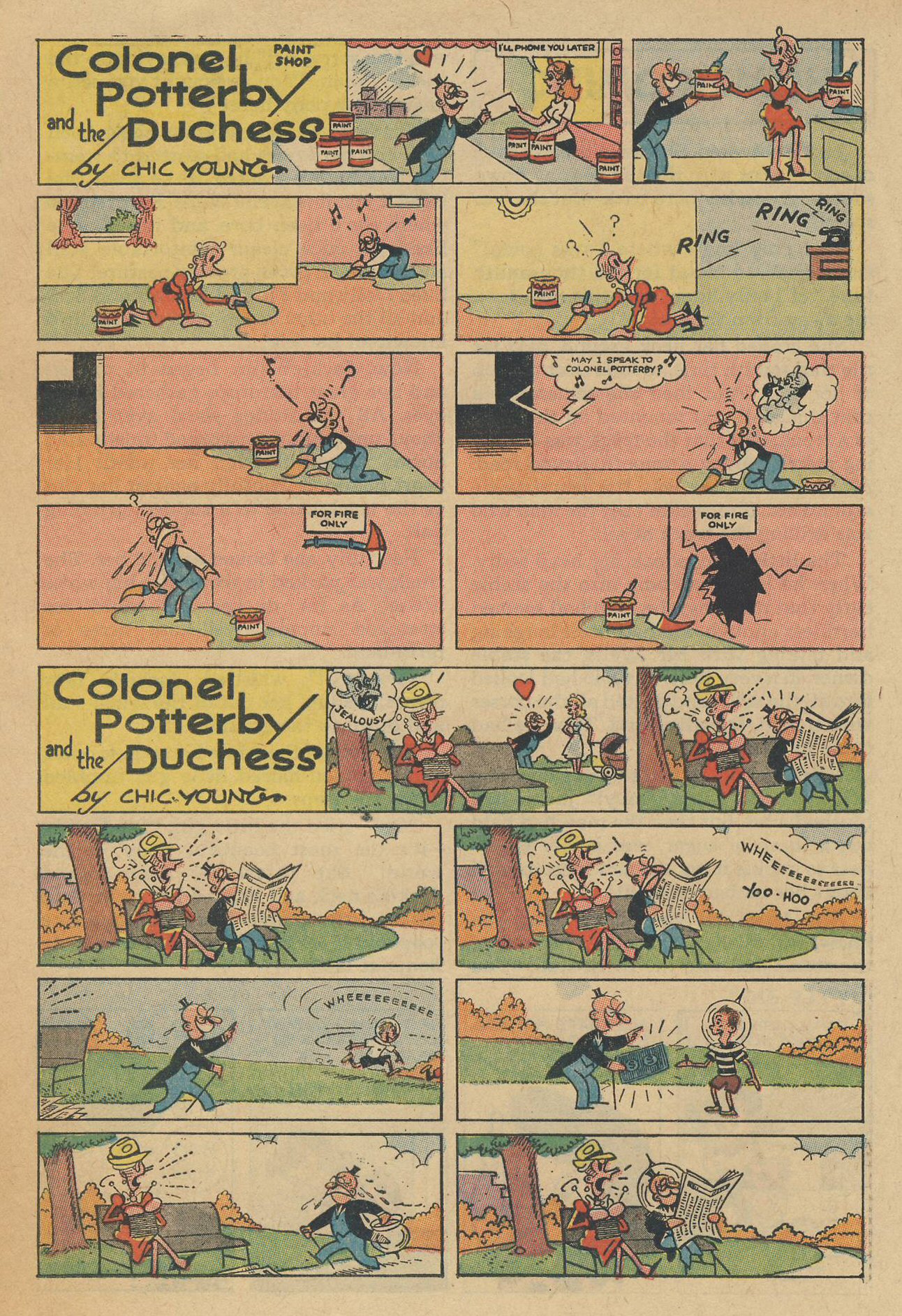 Read online Blondie Comics (1960) comic -  Issue #150 - 25