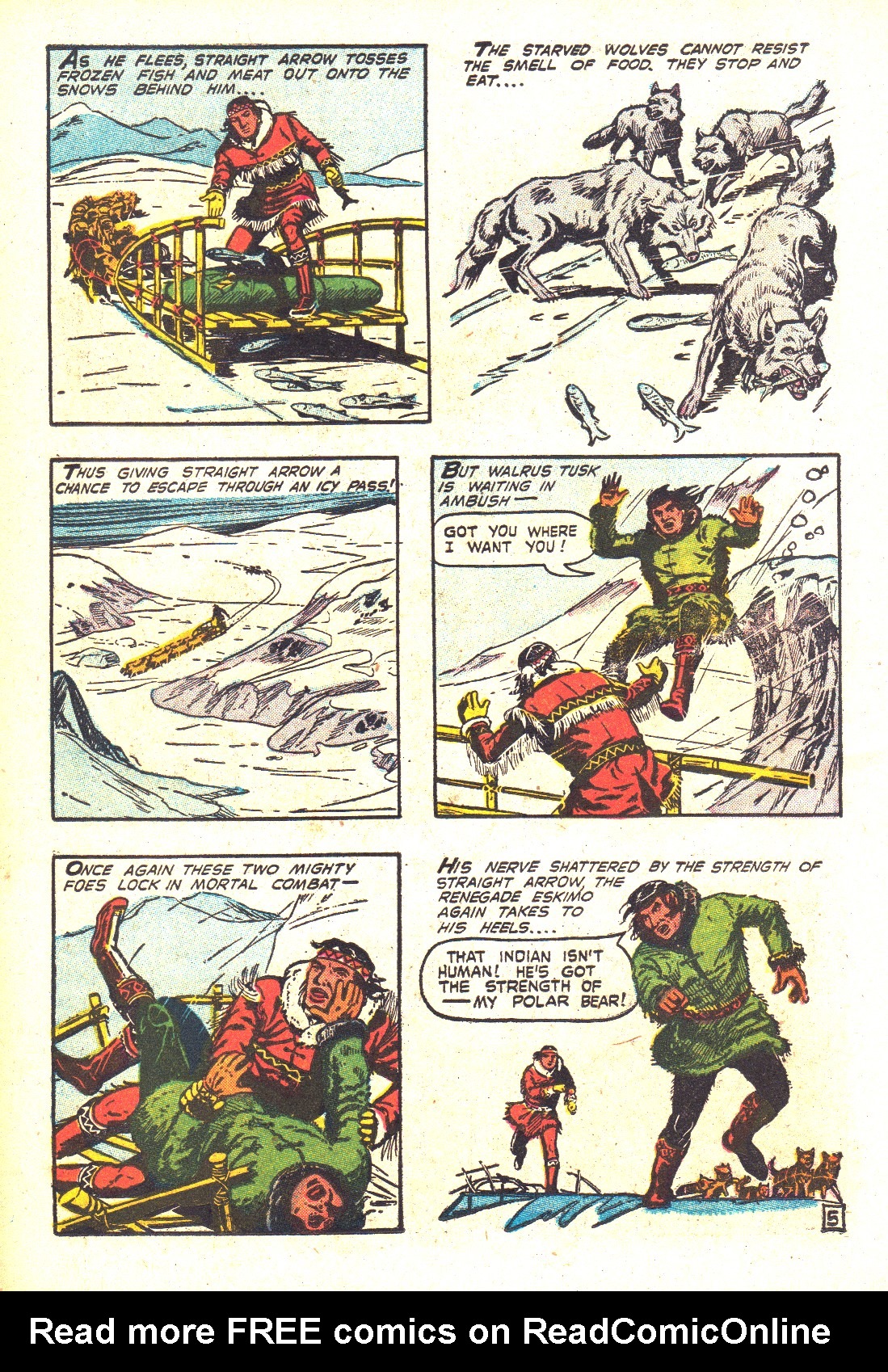 Read online Straight Arrow comic -  Issue #48 - 14