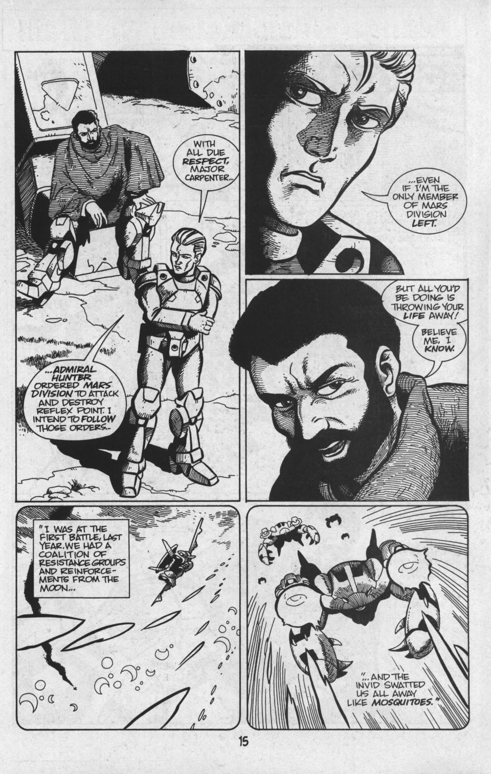 Read online Robotech: Invid War comic -  Issue #15 - 17