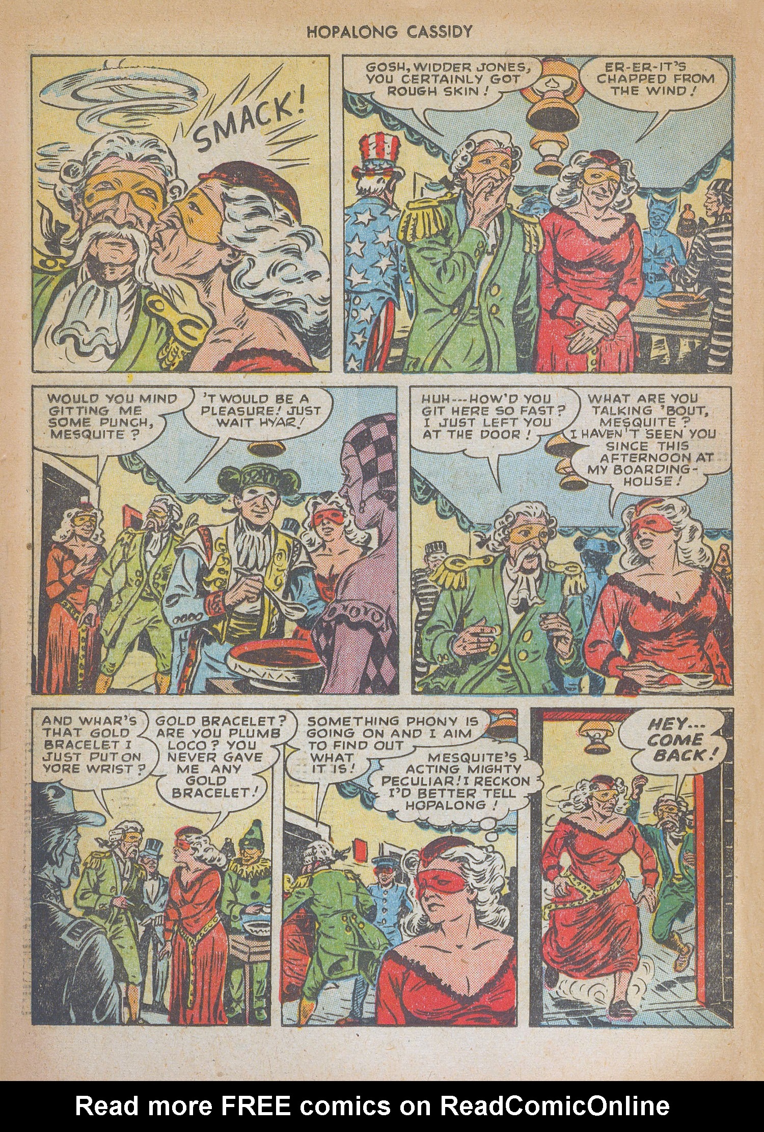 Read online Hopalong Cassidy comic -  Issue #28 - 30