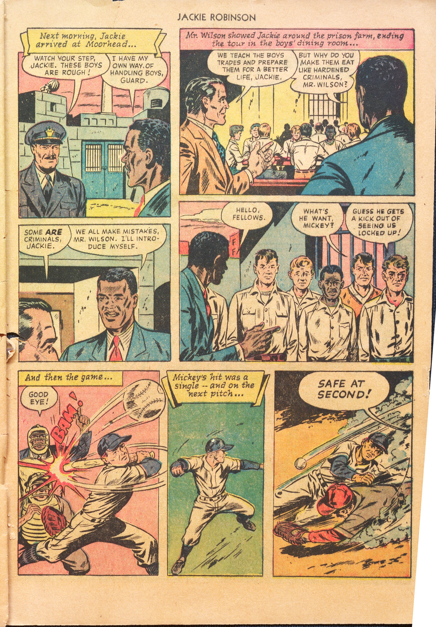 Read online Jackie Robinson comic -  Issue #4 - 28