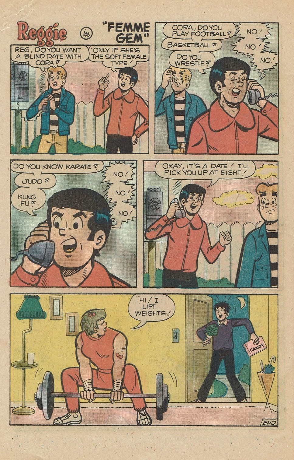 Read online Reggie's Wise Guy Jokes comic -  Issue #41 - 30