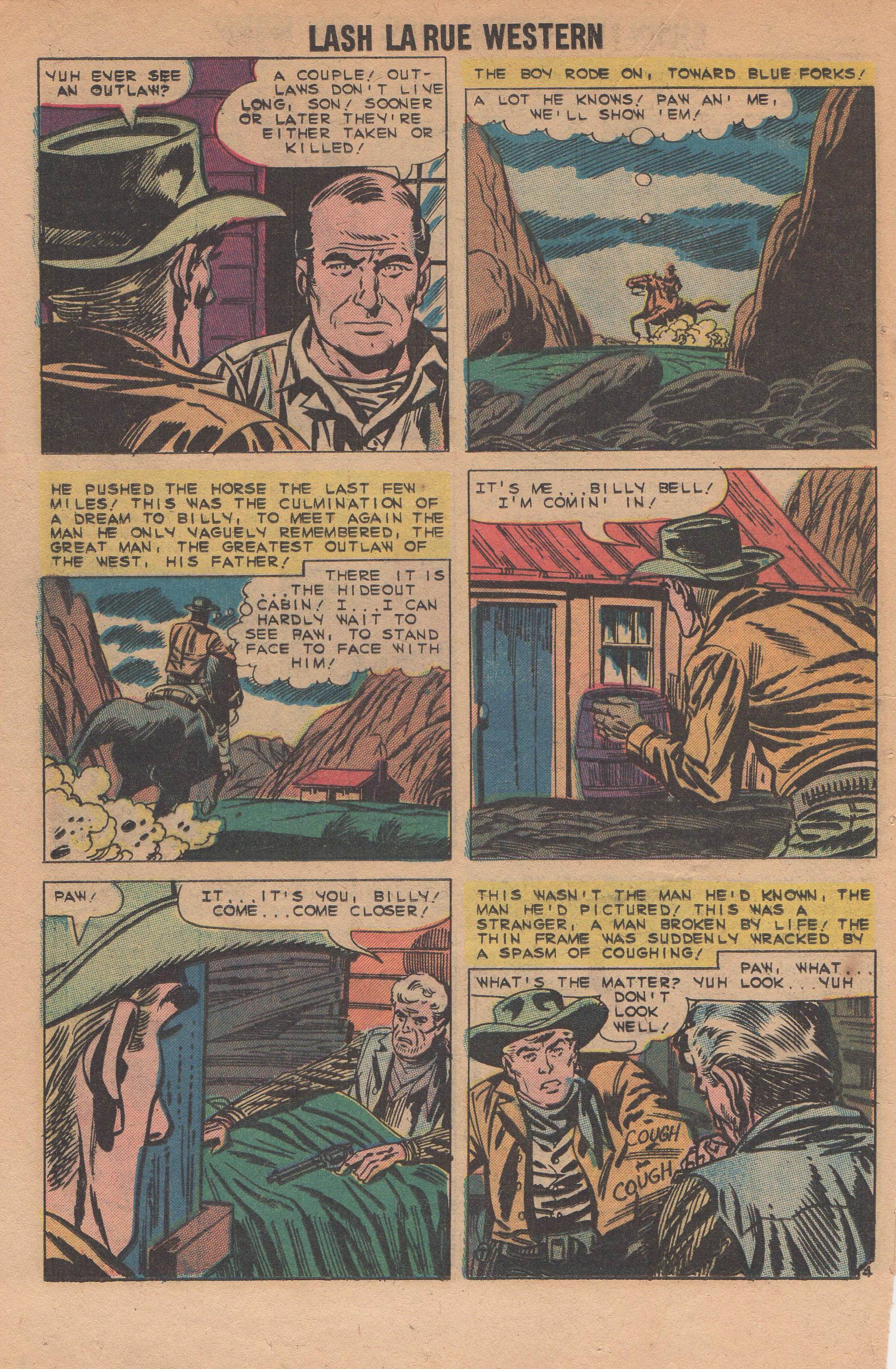 Read online Lash Larue Western (1949) comic -  Issue #82 - 20