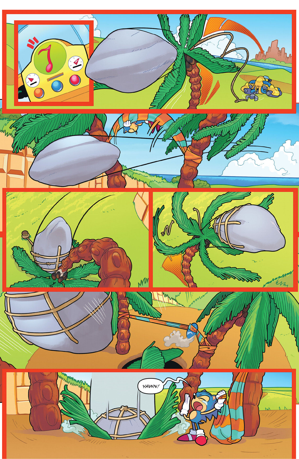 Read online Sonic the Hedgehog: Fang the Hunter comic -  Issue #1 - 4