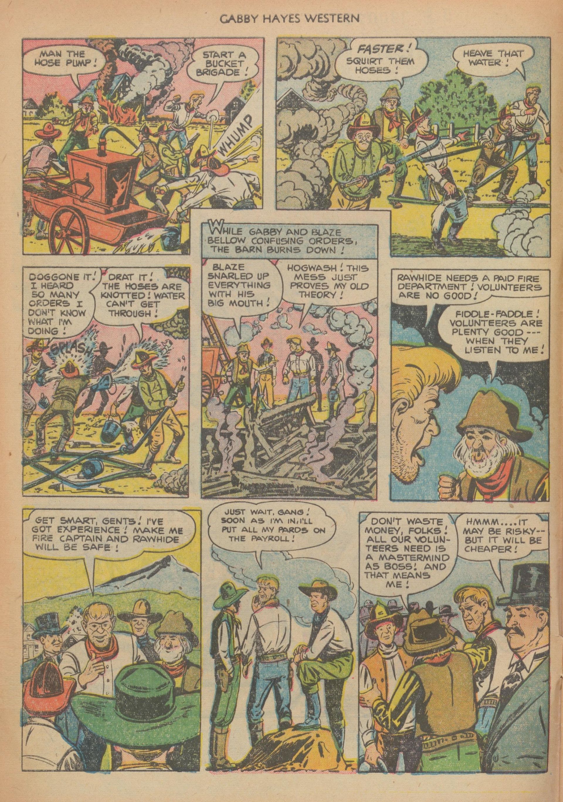 Read online Gabby Hayes Western comic -  Issue #38 - 4
