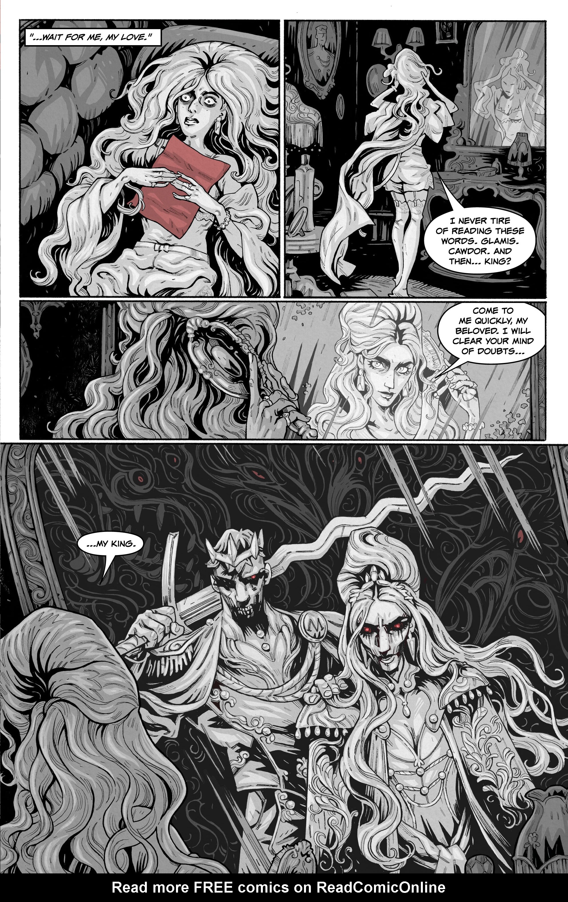 Read online Macbeth: A Tale of Horror comic -  Issue # TPB - 26