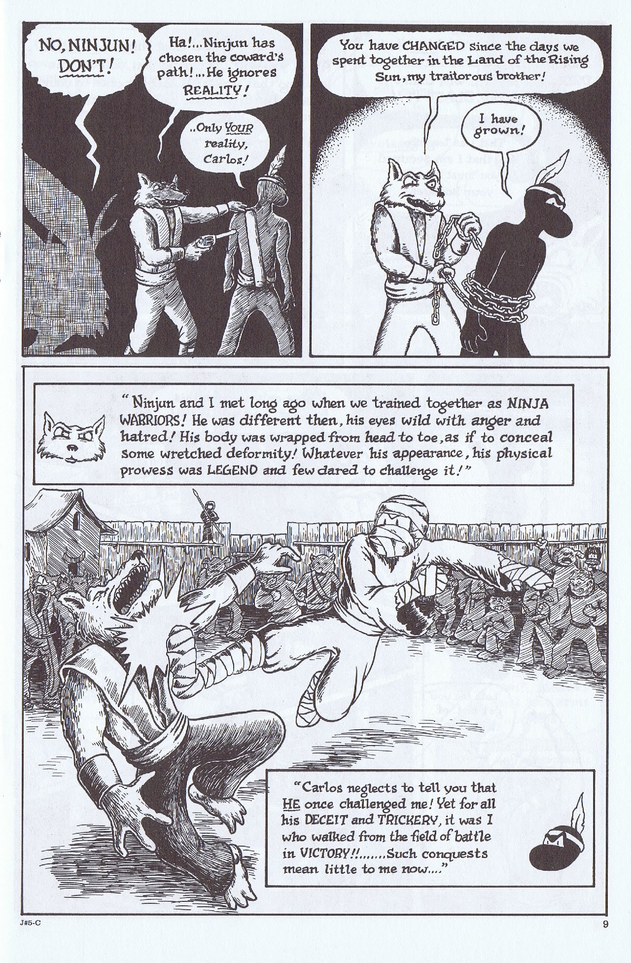 Read online Tales Of The Jackalope comic -  Issue #5 - 11