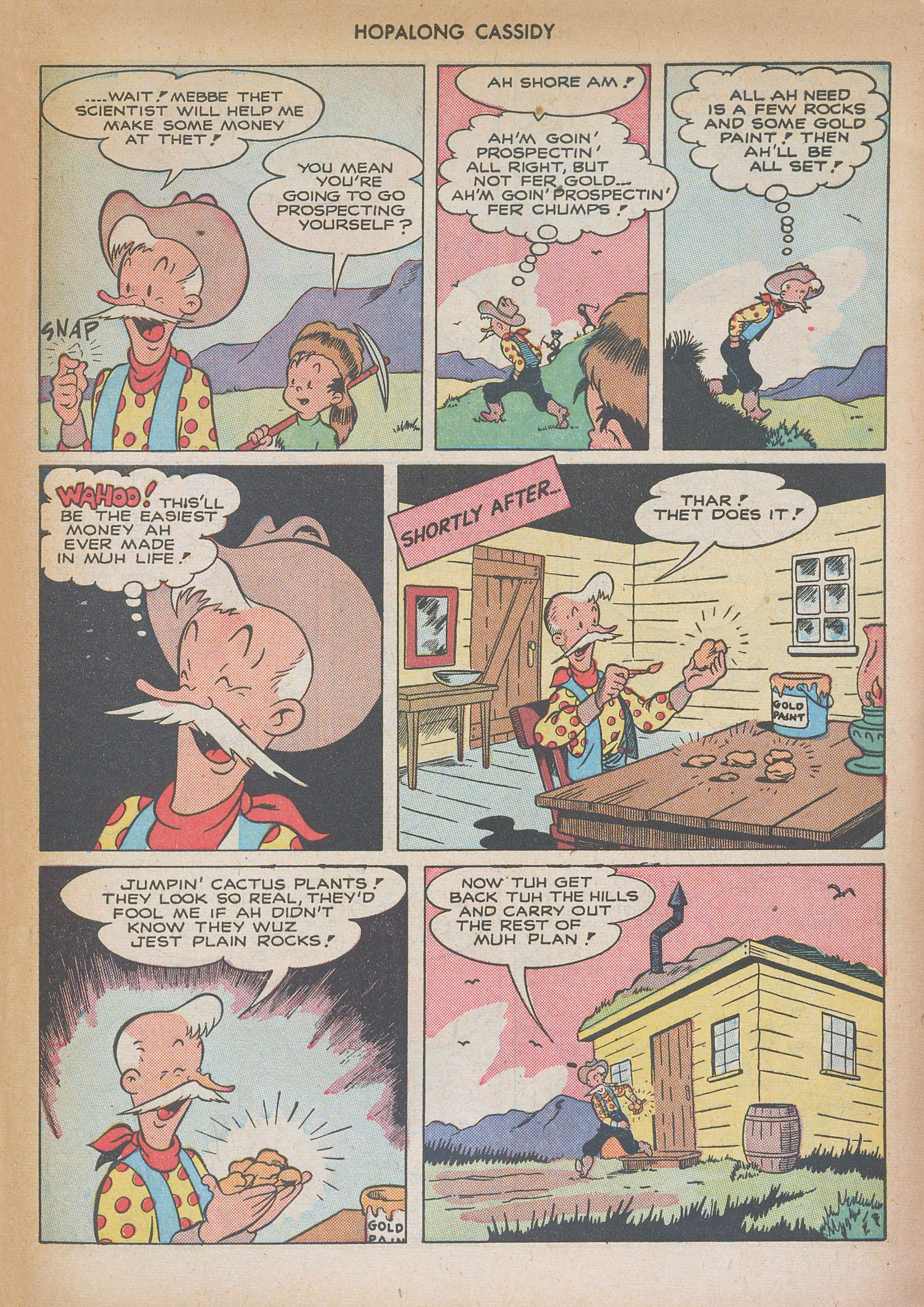 Read online Hopalong Cassidy comic -  Issue #22 - 33